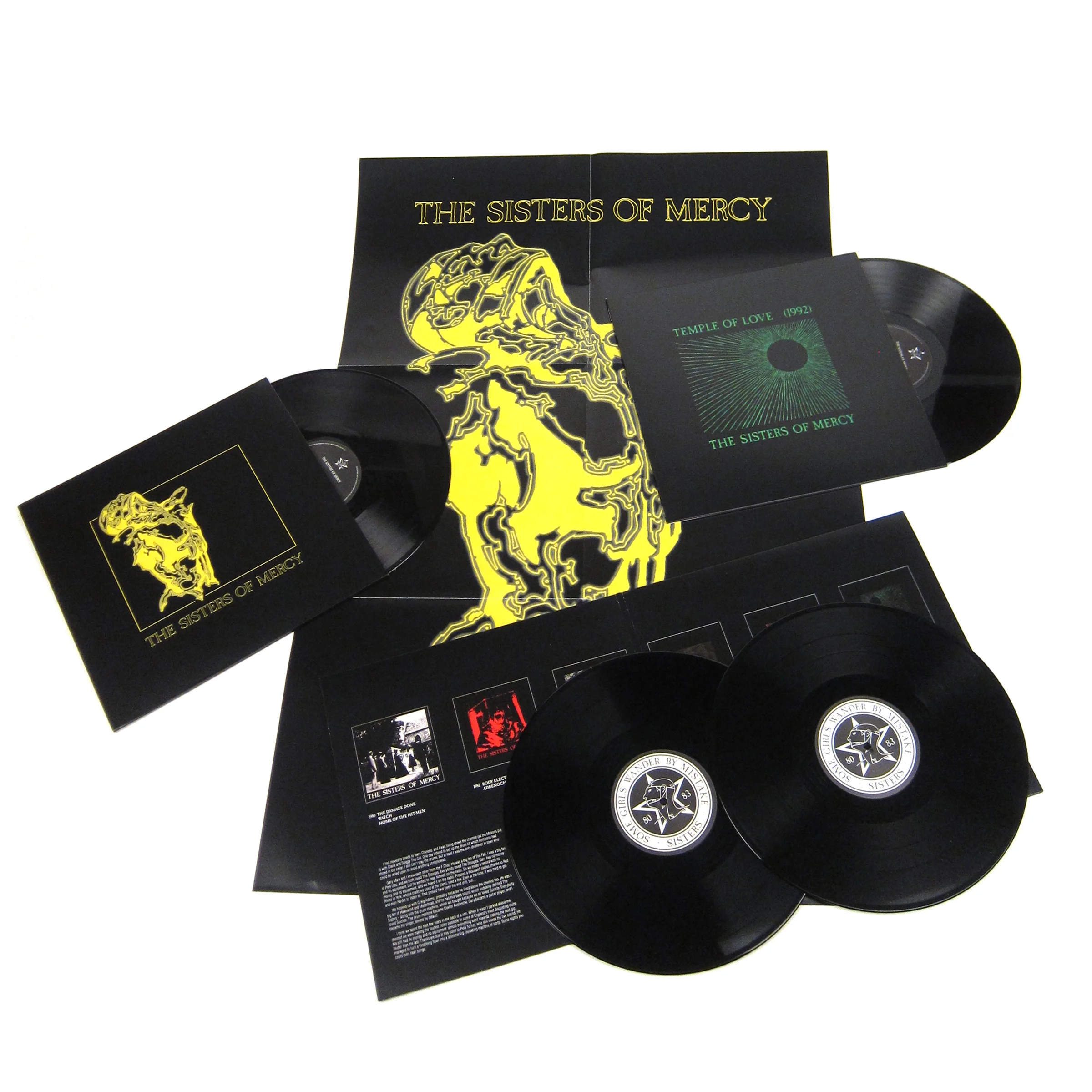 The Sisters Of Mercy: Some Girls Wander By Mistake Vinyl 4LP Boxset - Image 2