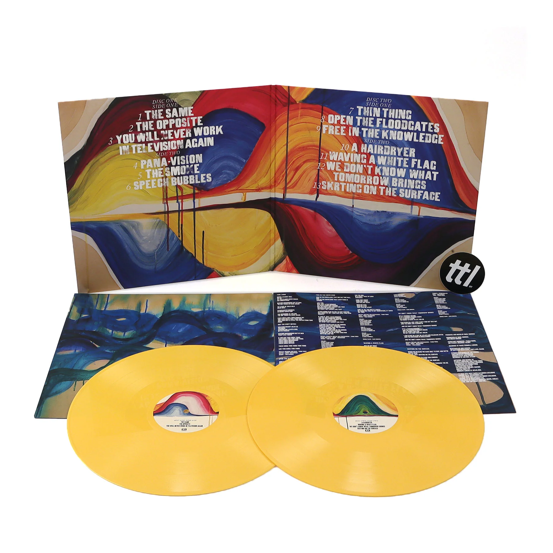 The Smile: A Light For Attracting Attention (Indie Exclusive Colored Vinyl) Vinyl 2LP - Image 2