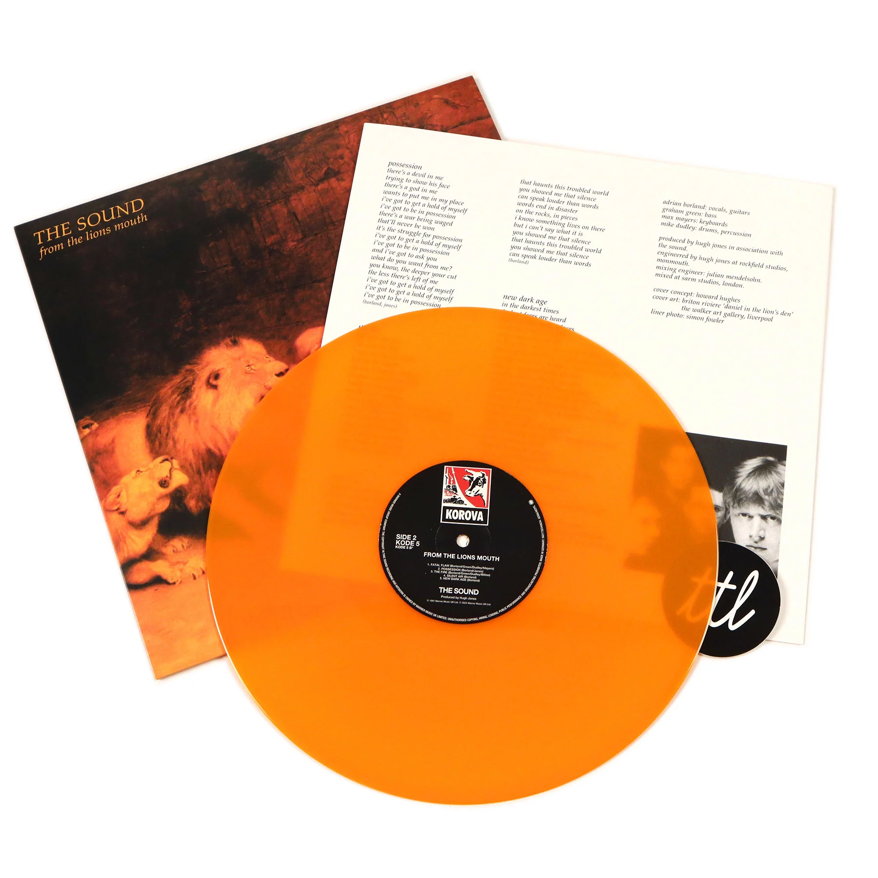 The Sound: From The Lion's Mouth (Colored Vinyl) Vinyl LP - Image 2