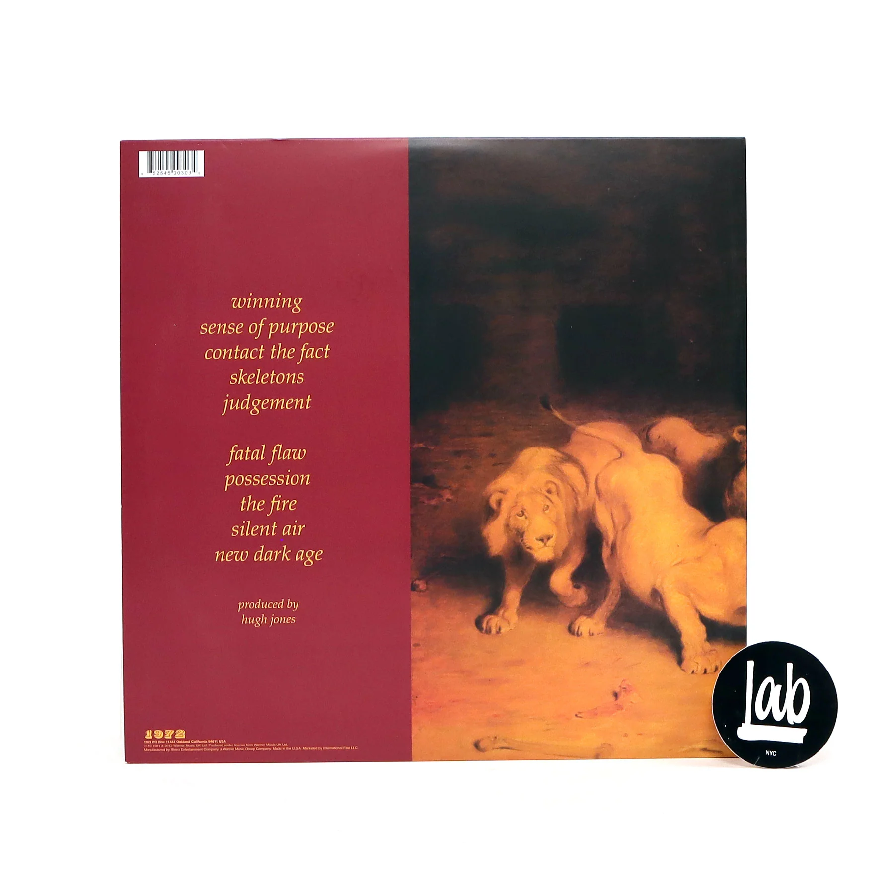 The Sound: From The Lions Mouth Vinyl LP - Image 3