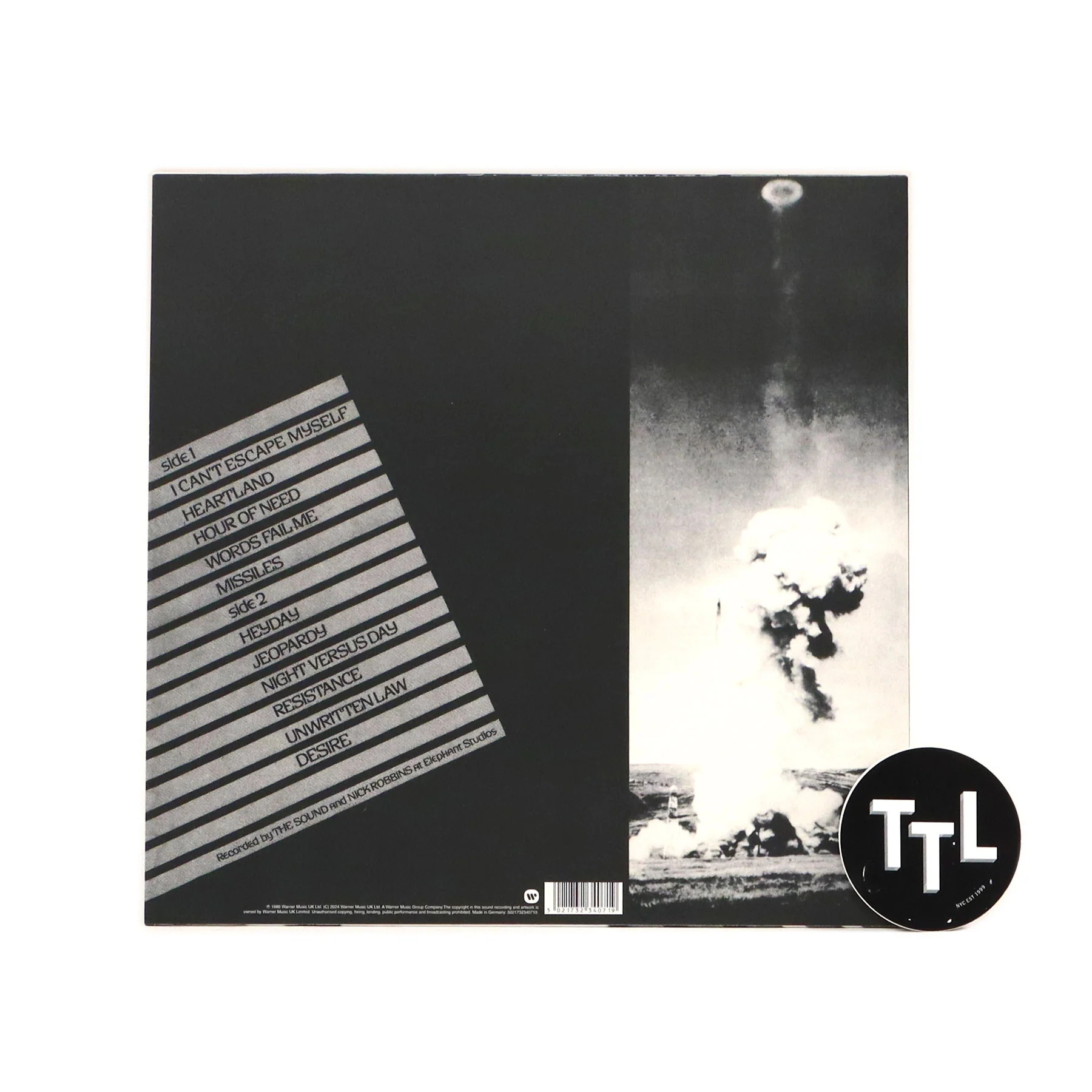 The Sound: Jeopardy (Colored Vinyl) Vinyl LP - Image 3