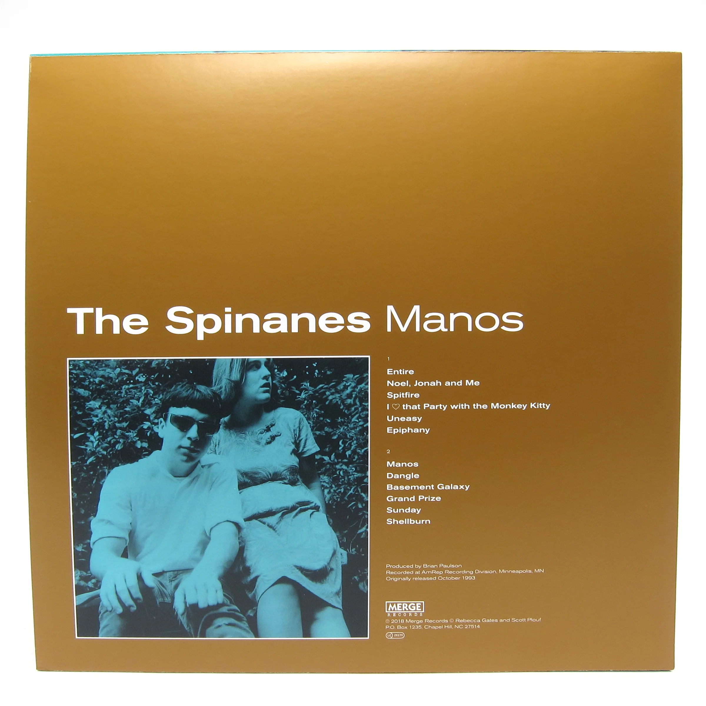 The Spinanes: Manos (Indie Exclusive Colored Vinyl) Vinyl LP - Image 3