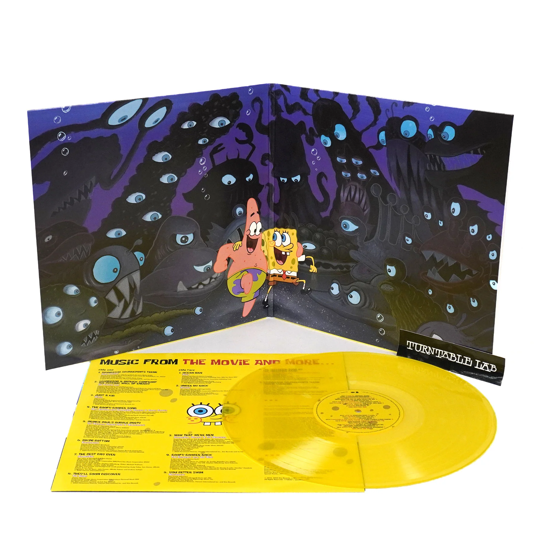 SpongeBob SquarePants: Music From The Movie And More (Colored Vinyl) Vinyl LP - Image 2