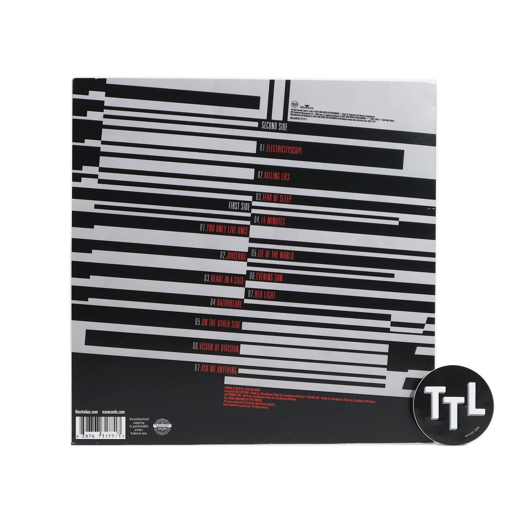 The Strokes: First Impressions Of Earth Vinyl LP - Image 3