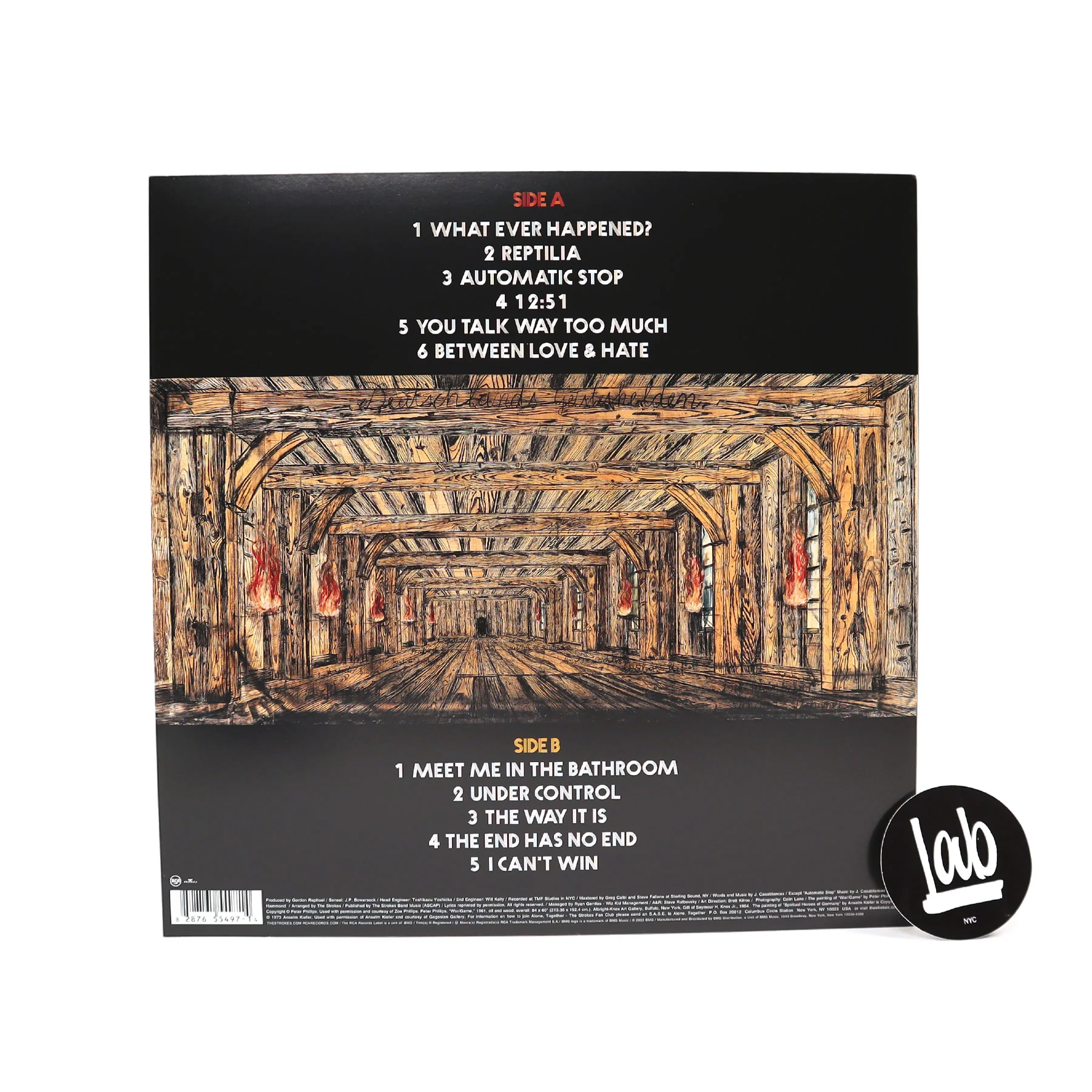 The Strokes: Room On Fire Vinyl LP - Image 3