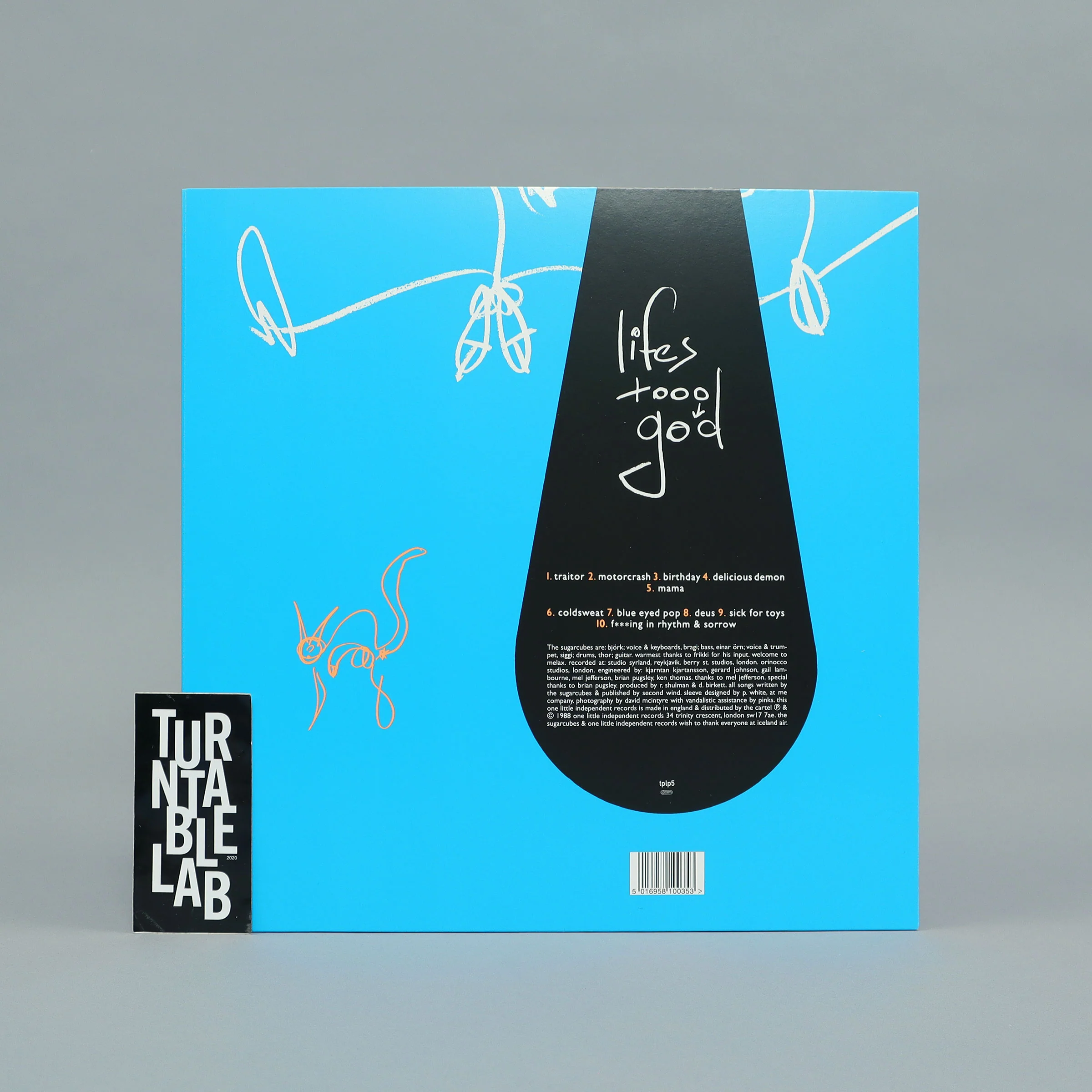 The Sugarcubes: Life's Too Good (Colored Vinyl) Vinyl LP - Turntable Lab Exclusive - LIMIT 1 PER CUSTOMER - Image 4