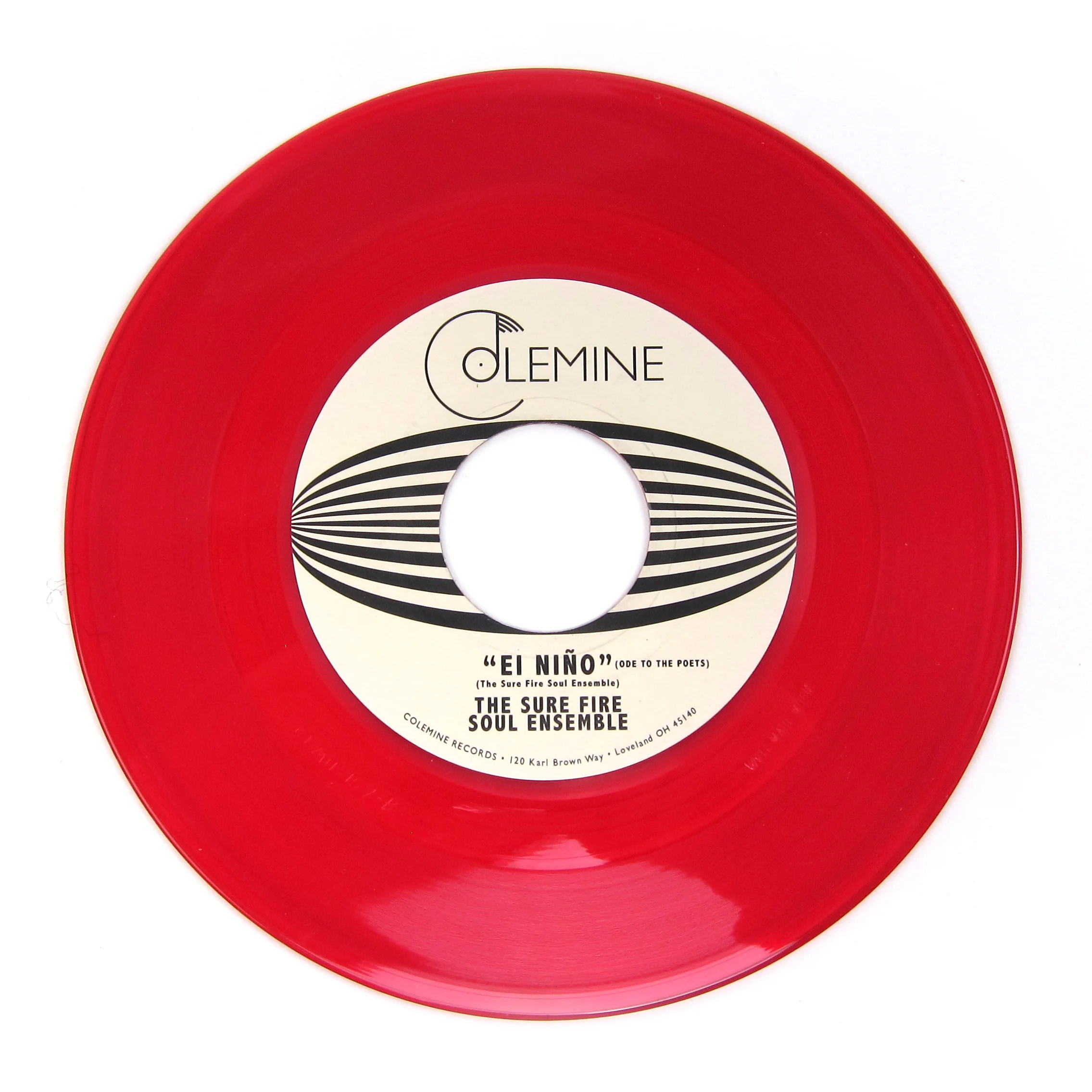 The Sure Fire Soul Ensemble: Aragon / El Nino (Ode To The Poets) (Colored Vinyl) Vinyl 7" - Image 2