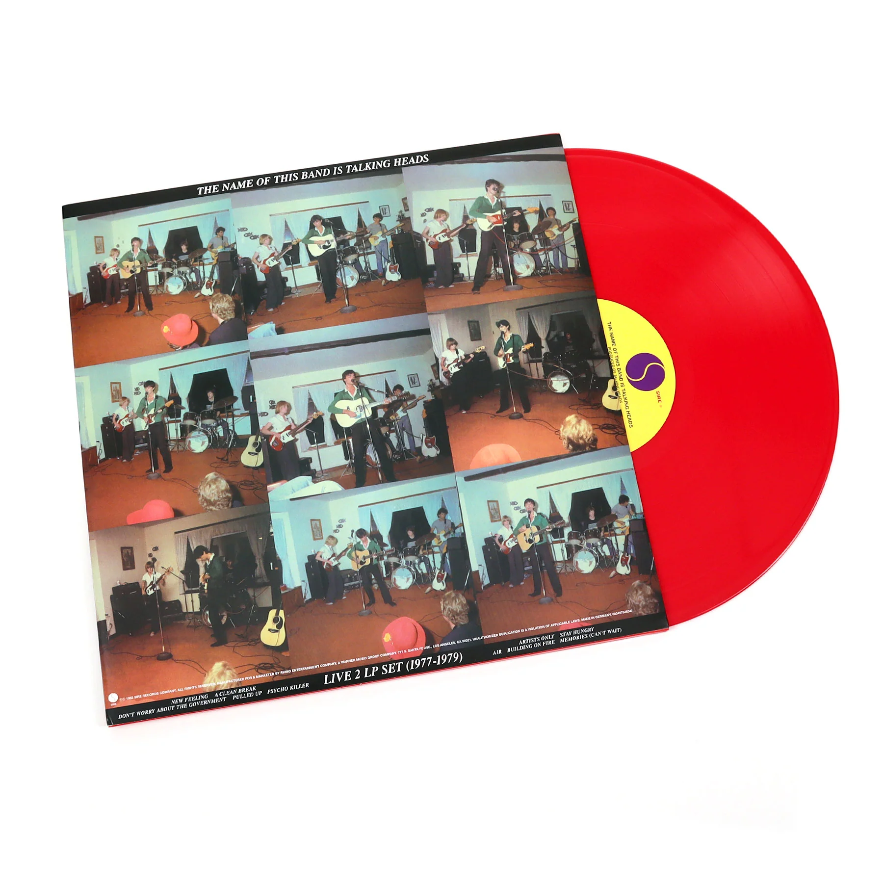 Talking Heads: The Name Of This Band Is Talking Heads (Colored Vinyl) Vinyl 2LP