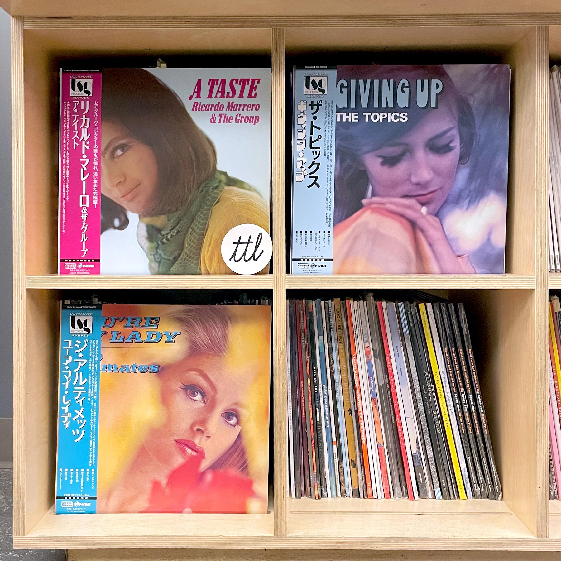 The Topics: Giving Up (Japan Import) Vinyl LP - Image 3