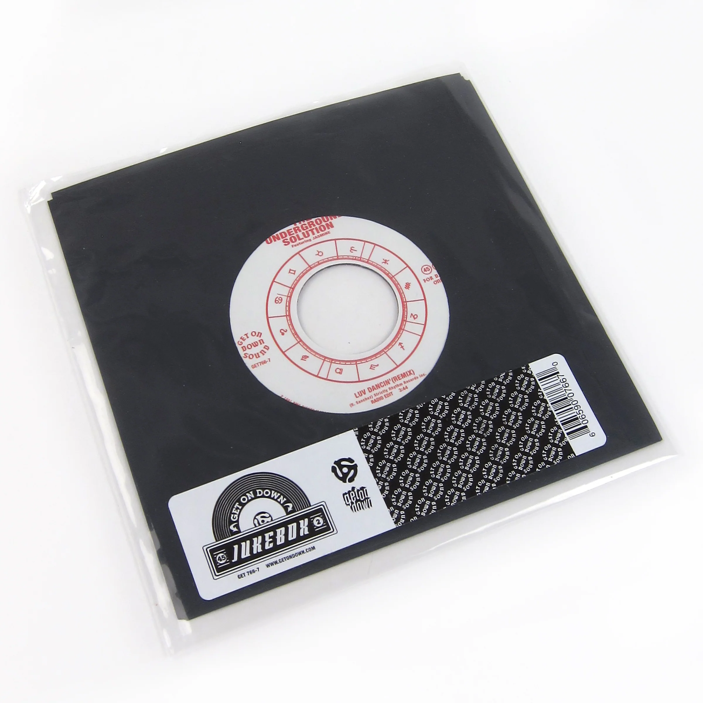The Underground Solution: Luv Dancin' Vinyl 7" - Image 2