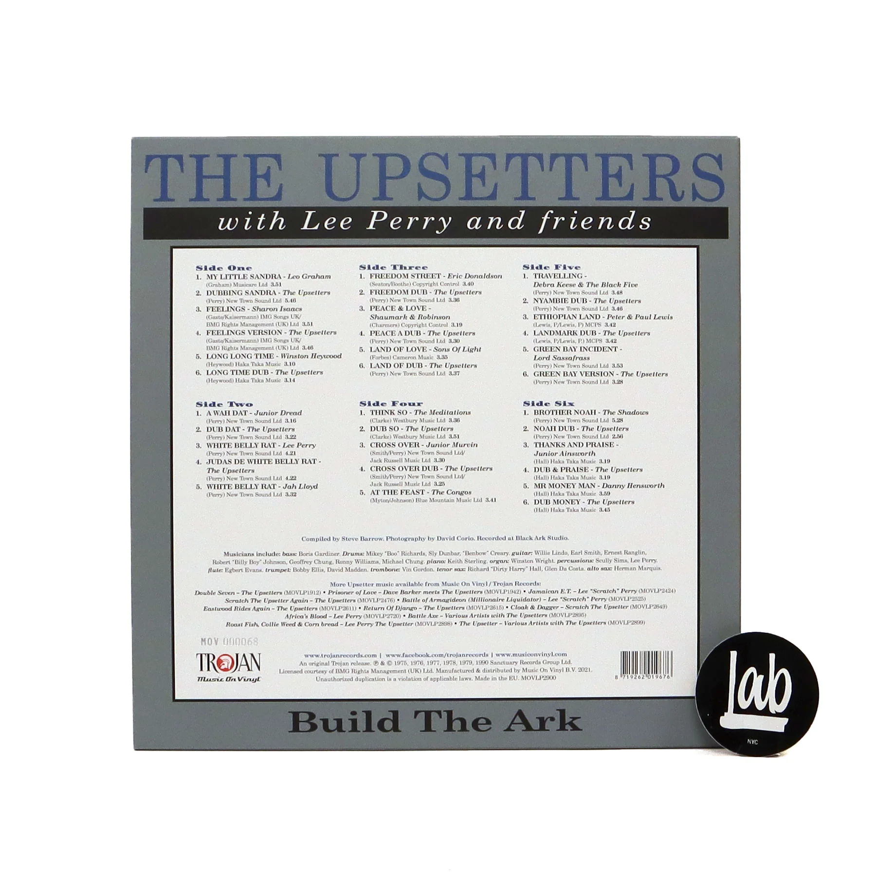 The Upsetters: Build The Ark (180g, Colored Vinyl) Vinyl 3LP - Image 3