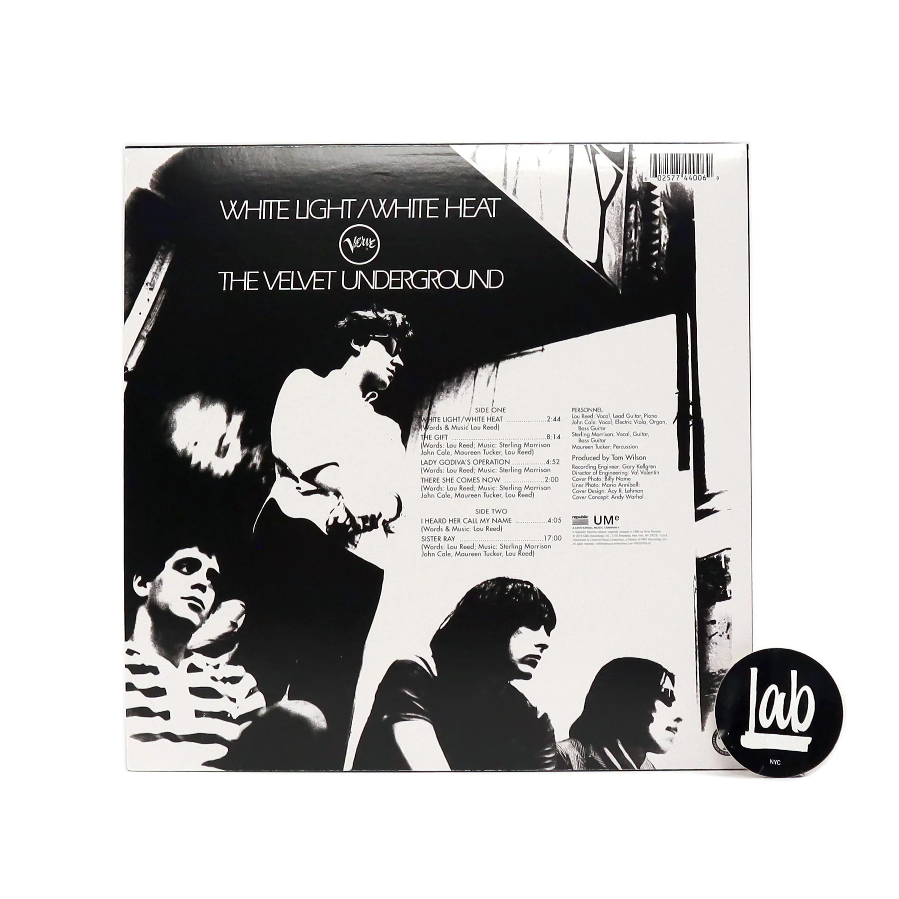 The Velvet Underground: White Light / White Heat (Abbey Road Half-Speed Master) Vinyl LP - Image 2