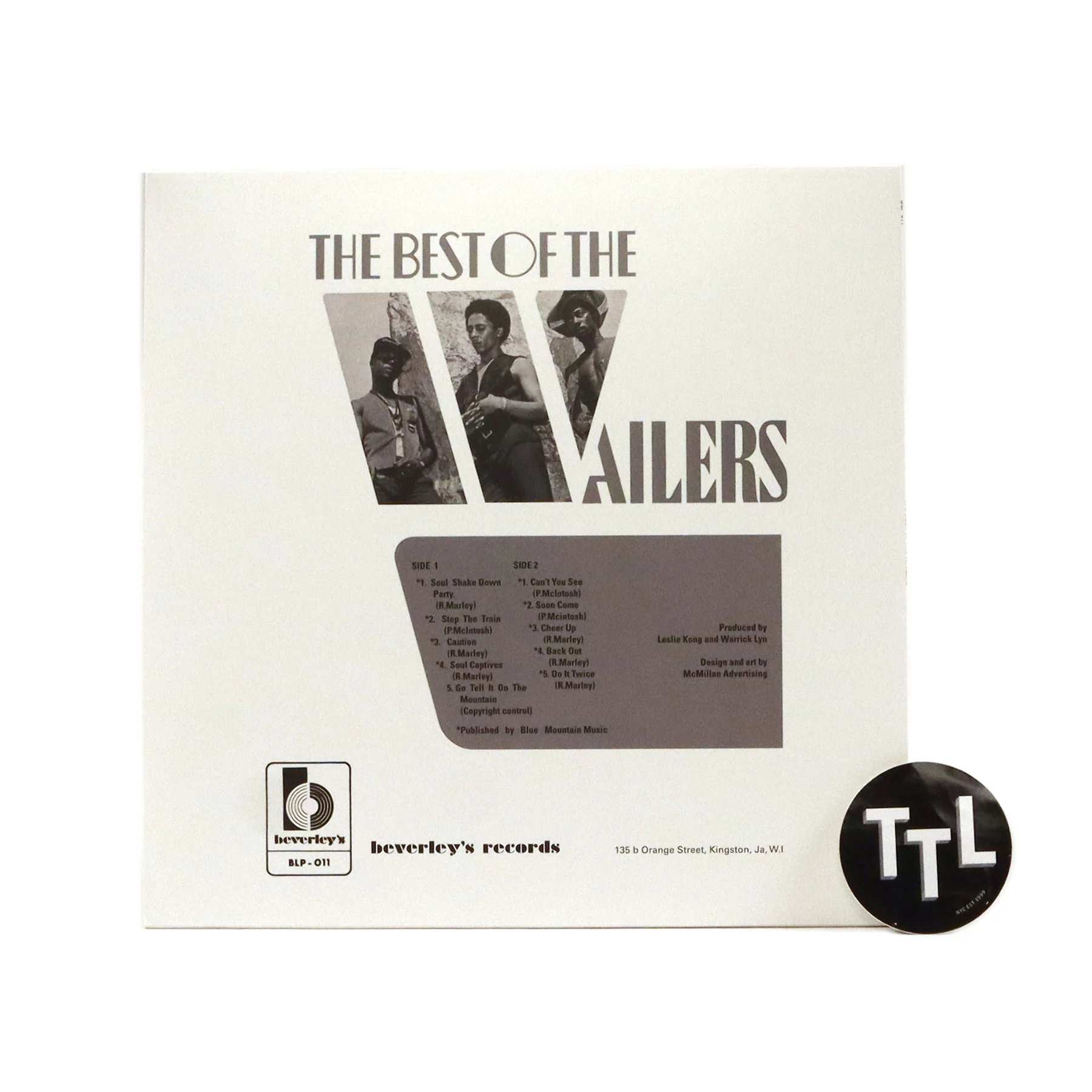 The Wailers: The Best Of The Wailers (Colored Vinyl) Vinyl LP - Image 3