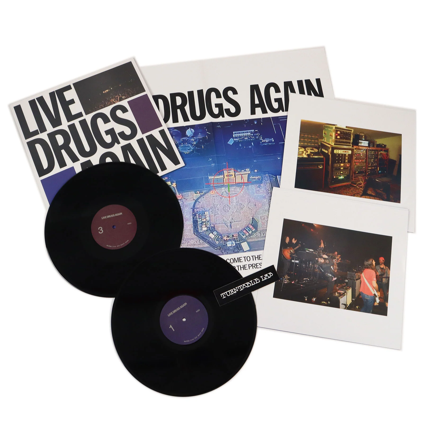 The War On Drugs: Live Drugs Again (Indie Exclusive) Vinyl 2LP - Image 2