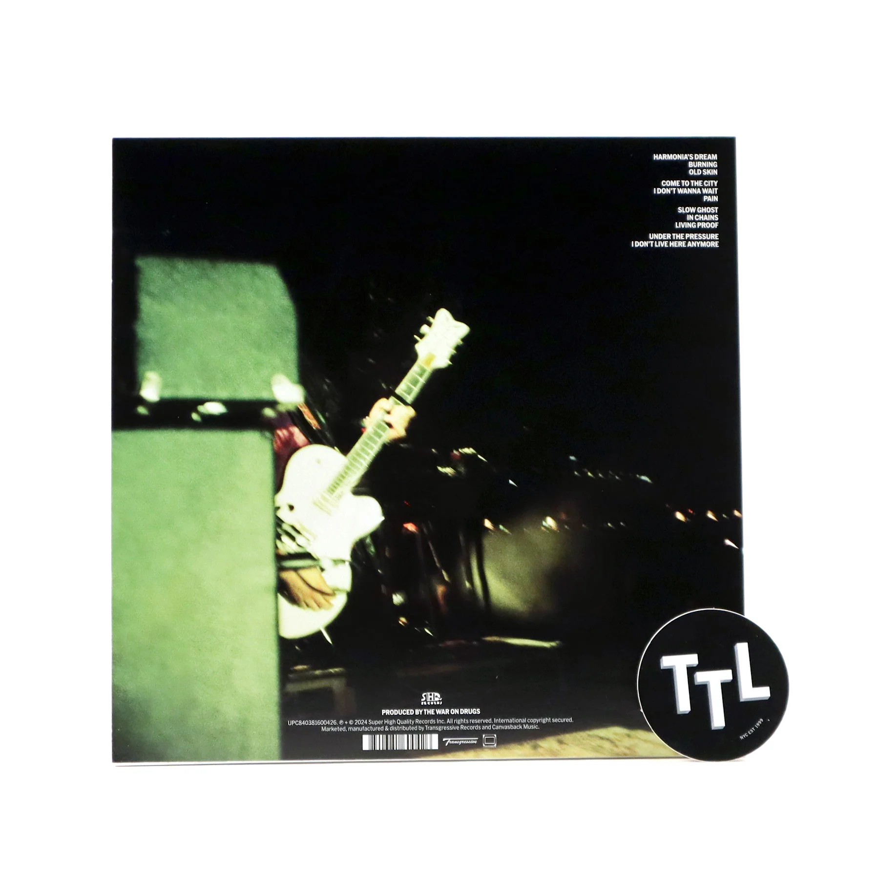 The War On Drugs: Live Drugs Again Vinyl 2LP - Image 3