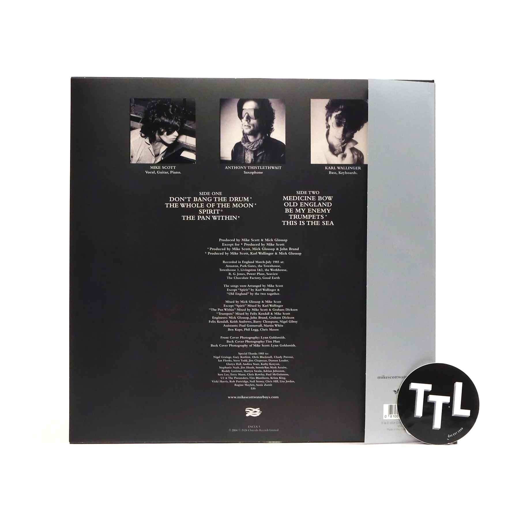 The Waterboys: This Is The Sea (Colored Vinyl) Vinyl LP - Image 3