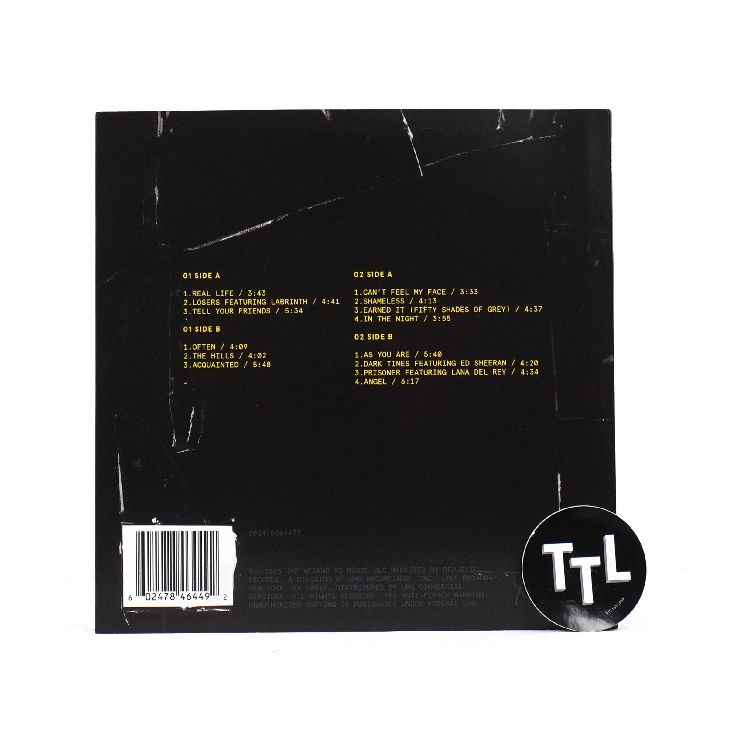 The Weeknd: Beauty Behind The Madness - Decade Edition (Colored Vinyl) Vinyl 2LP - Image 3