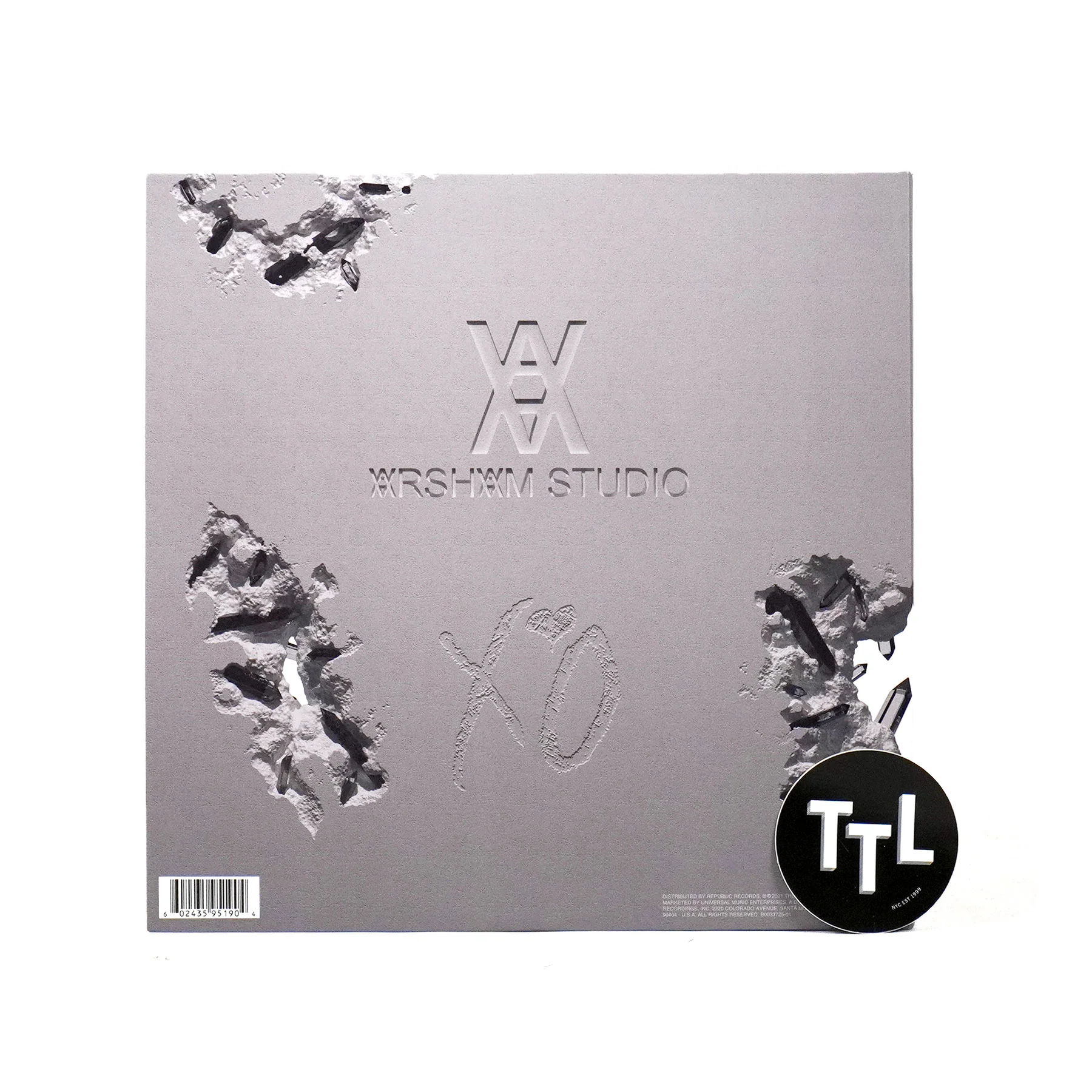 The Weeknd: House Of Balloons (Daniel Arsham Artwork, Clear Colored Vinyl) Vinyl 2LP - Image 2