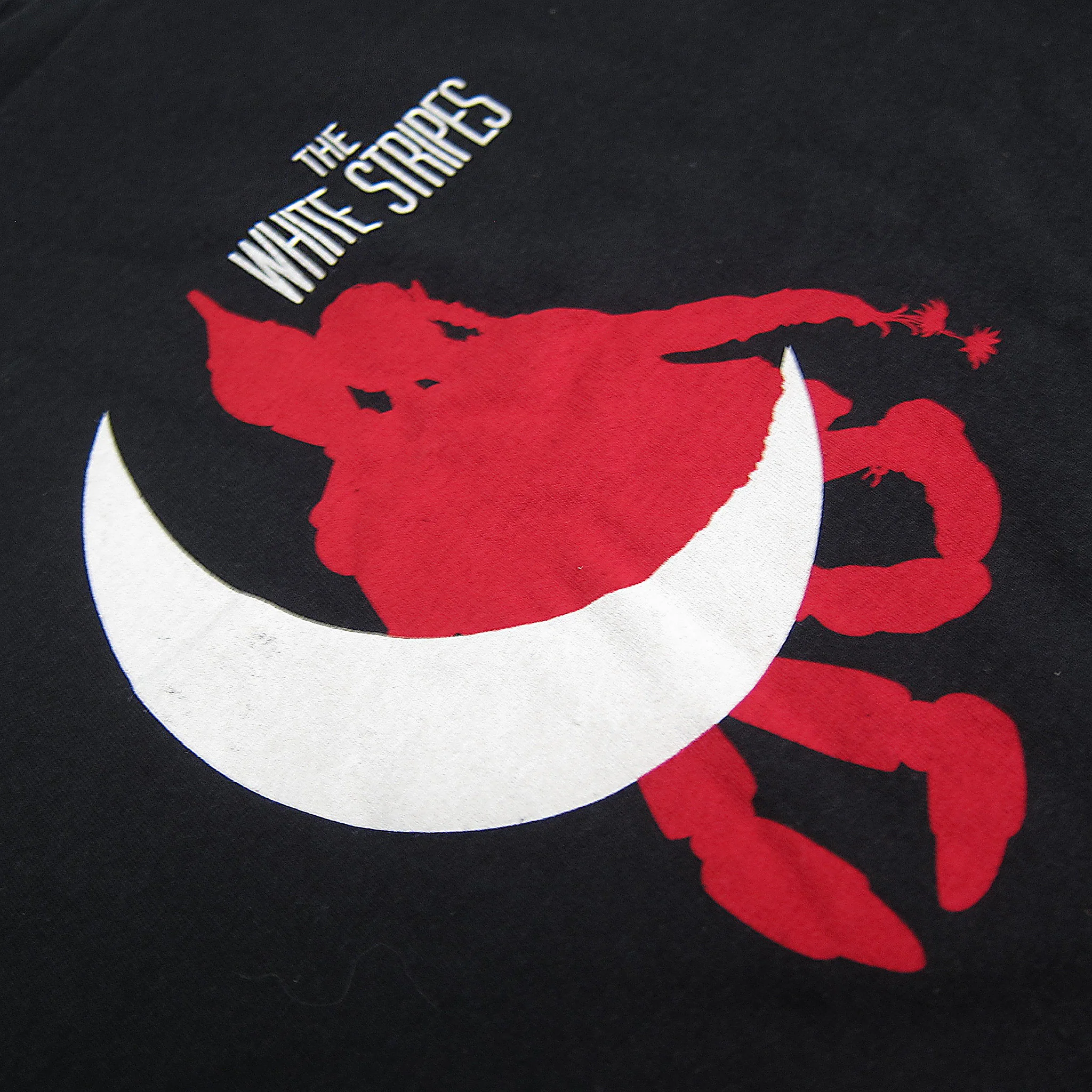 The White Stripes: Paper Moon Shirt - Black - Image 2