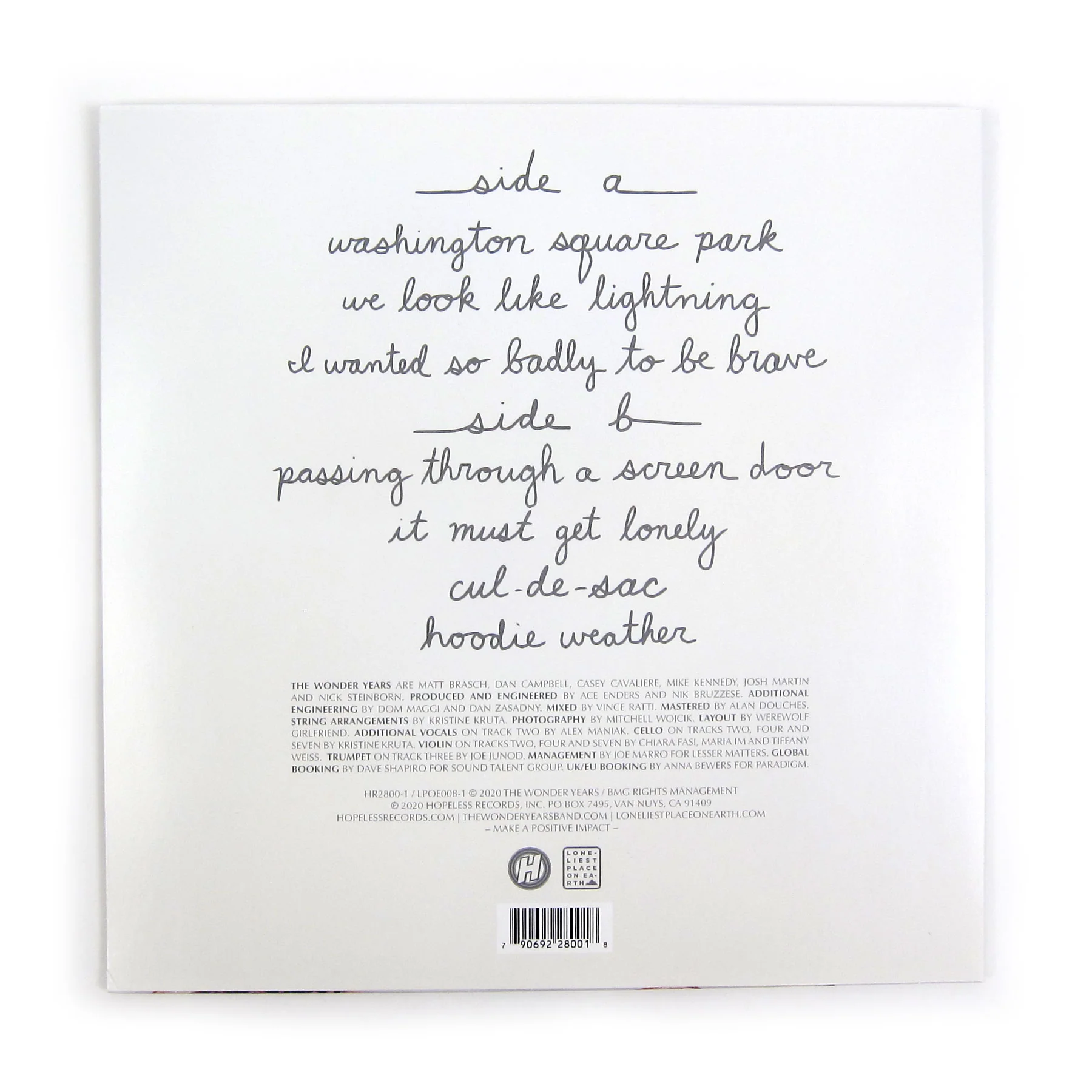 The Wonder Years: Burst & Decay (Volume II)(Colored Vinyl) Vinyl LP - Image 2