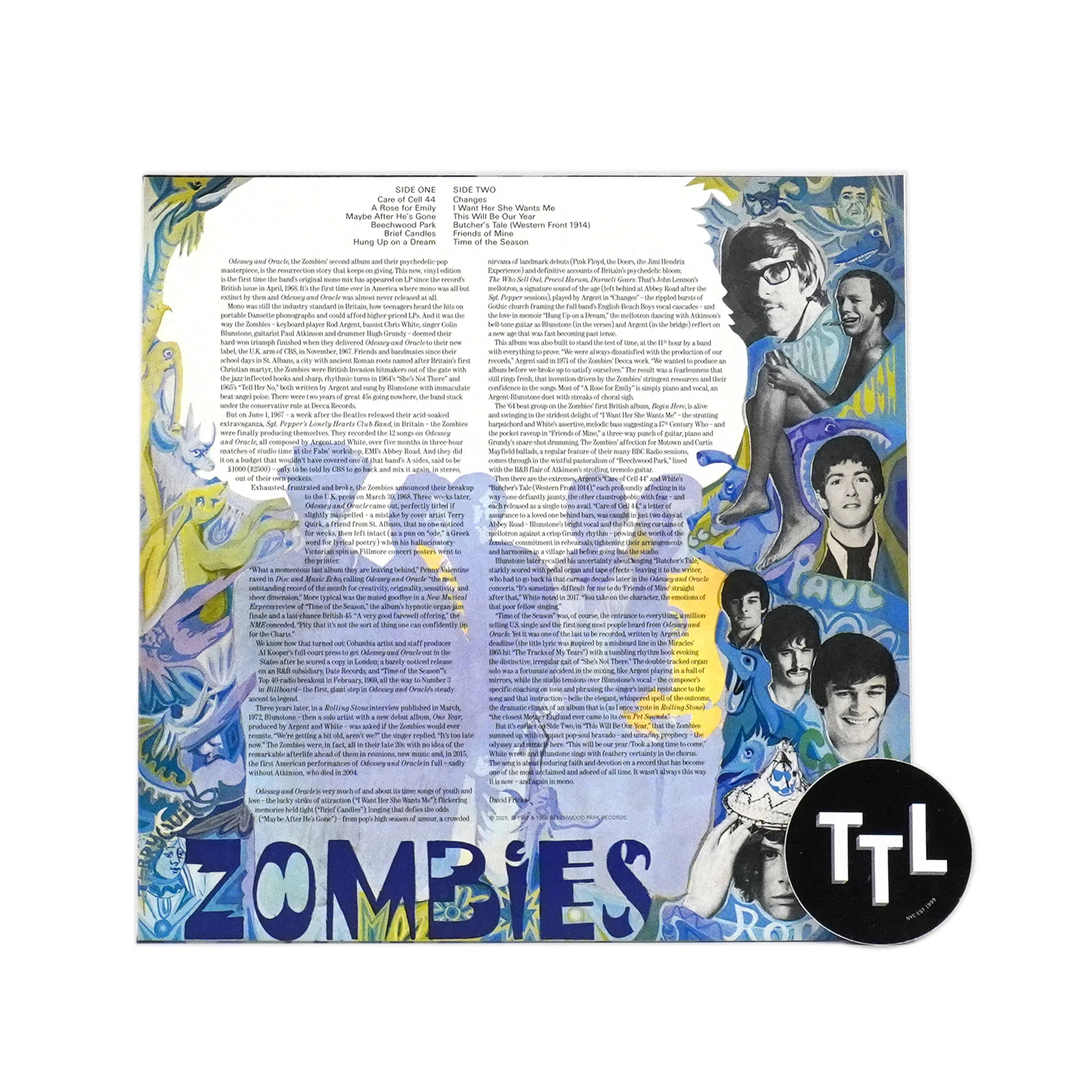The Zombies: Odessey and Oracle (Mono) Vinyl LP - Image 3