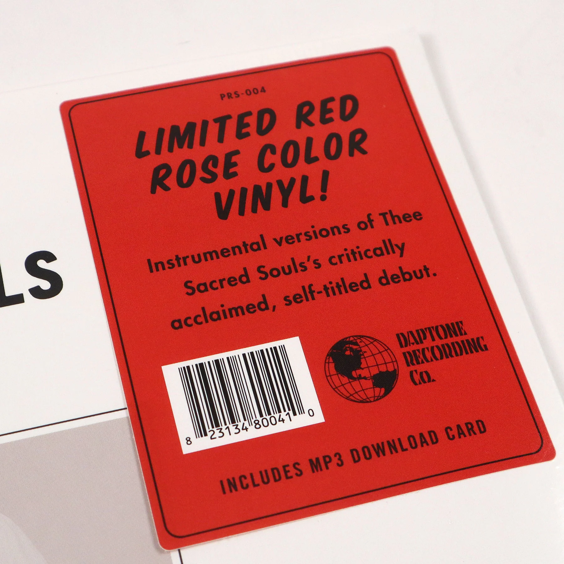 Thee Sacred Souls: The Instrumentals (Colored Vinyl) Vinyl LP - Image 4