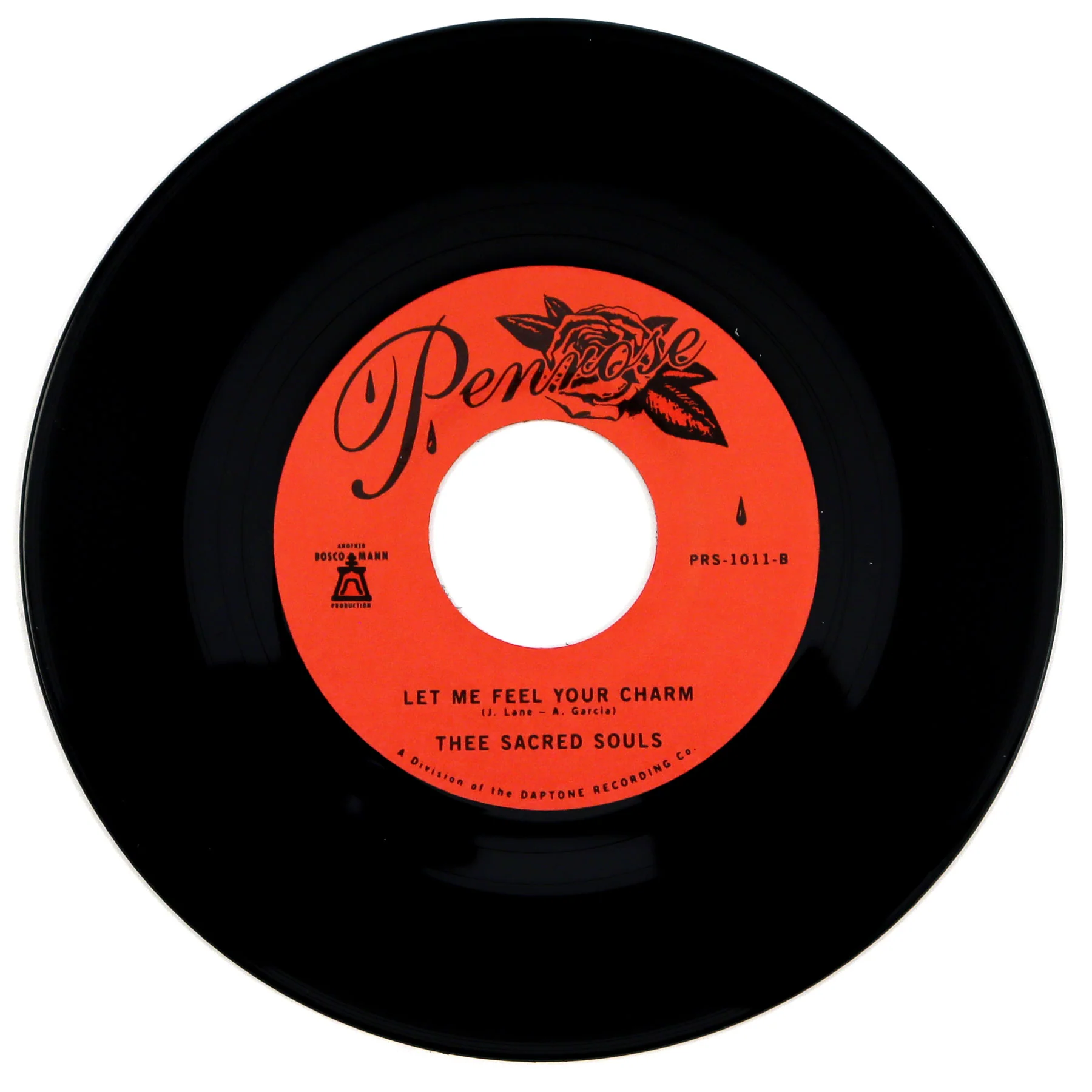 Thee Sacred Souls: Trade Of Hearts / Let Me Feel Your Charm Vinyl 7" - Image 2