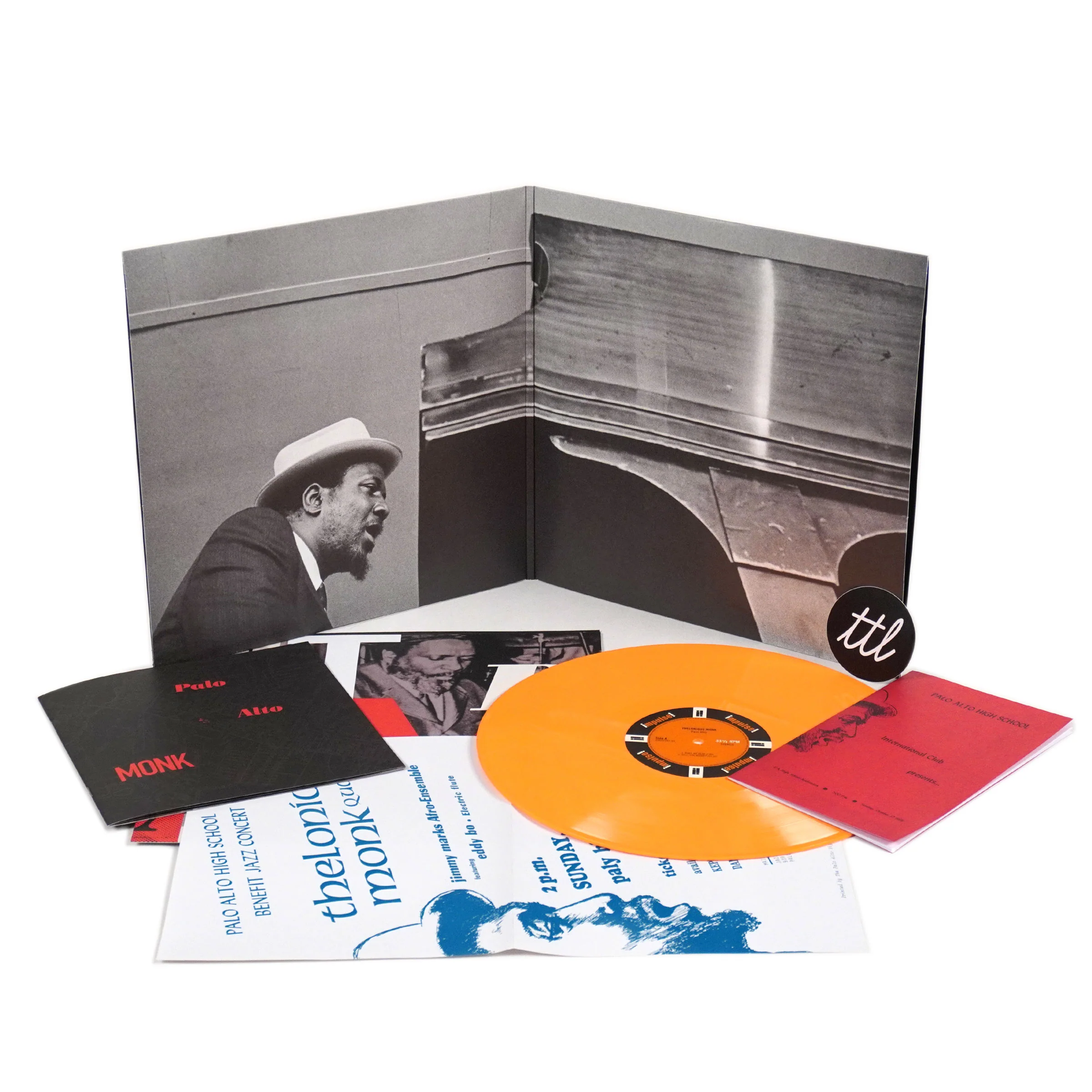 Thelonious Monk: Palo Alto Vinyl LP (Orange Colored Vinyl) Vinyl LP - Image 2