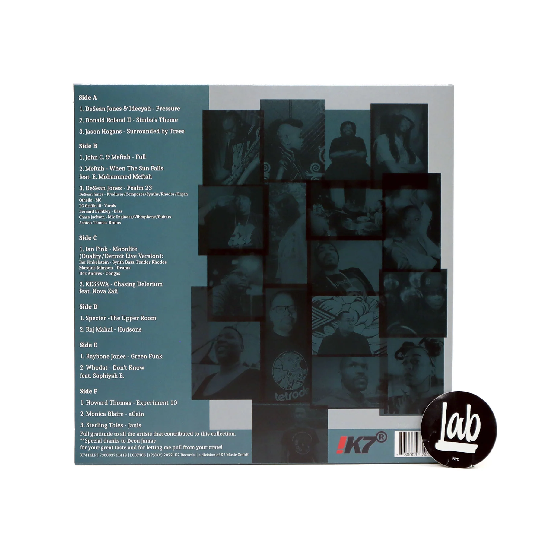 Theo Parrish: Detroit Forward (DJ-Kicks) Vinyl 3LP - Image 3