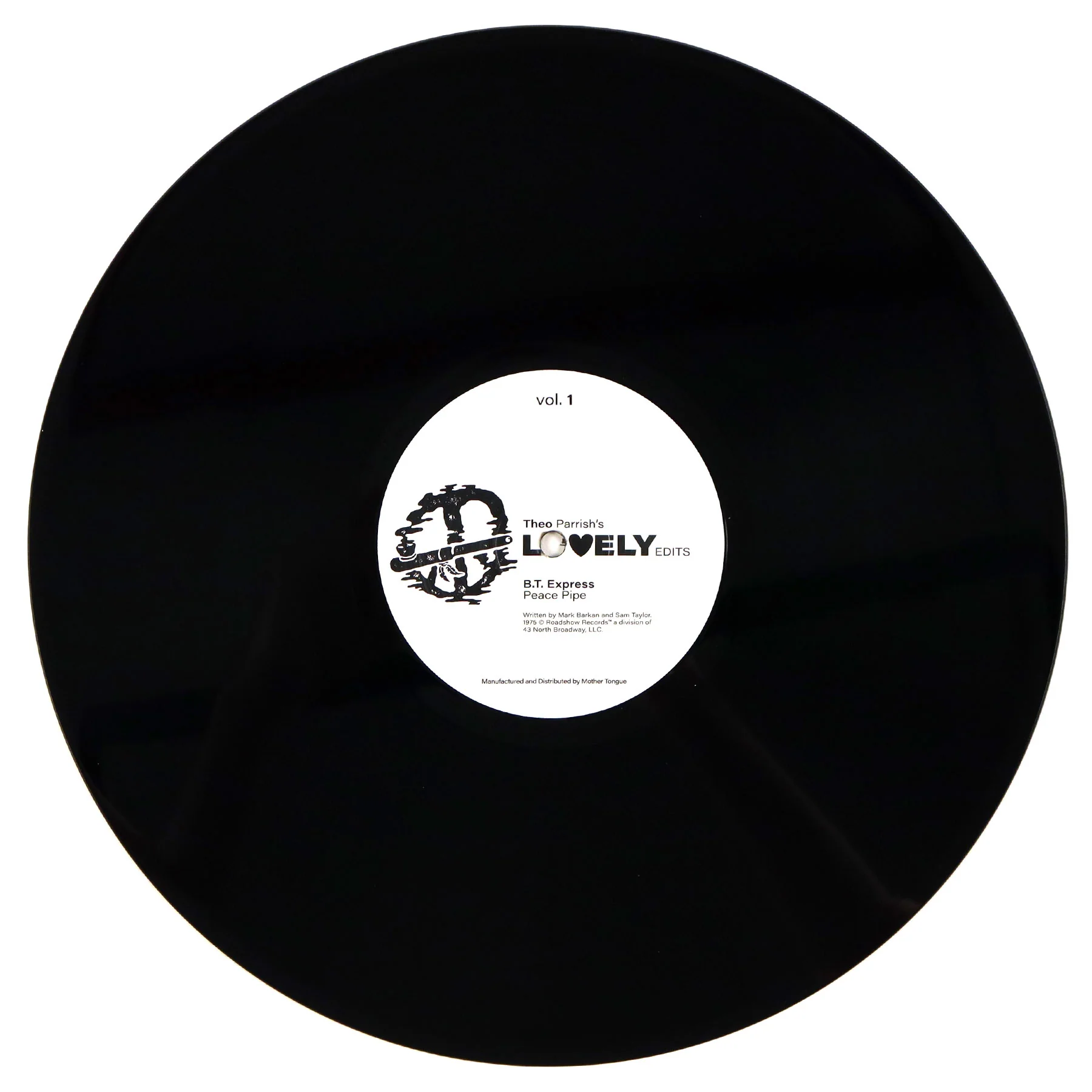 Theo Parrish: Lovely Edits Vol.1 (B.T. Express, George Duke) Vinyl 12"