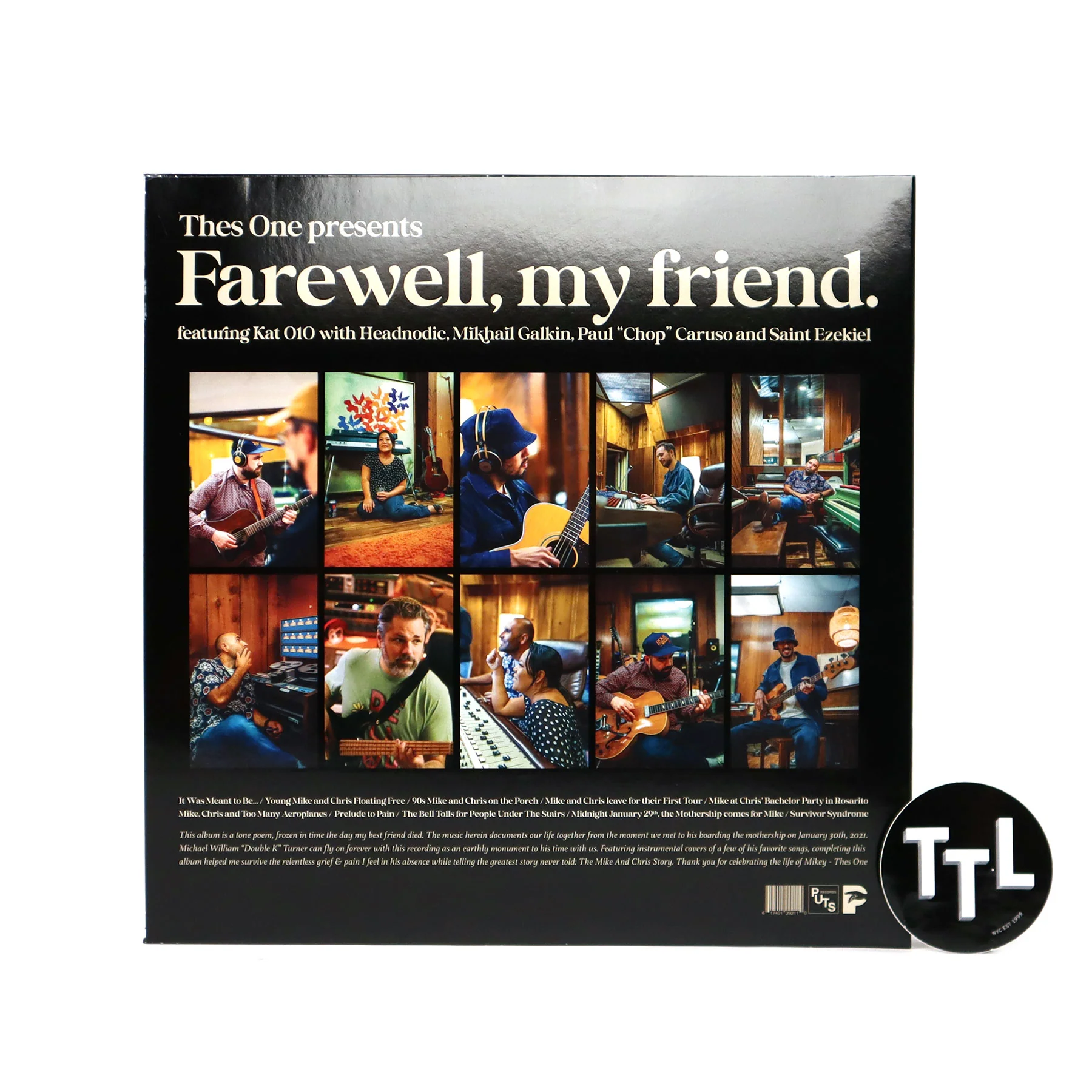 Thes One: Farewell My Friend (People Under The Stairs) Vinyl LP - Image 3