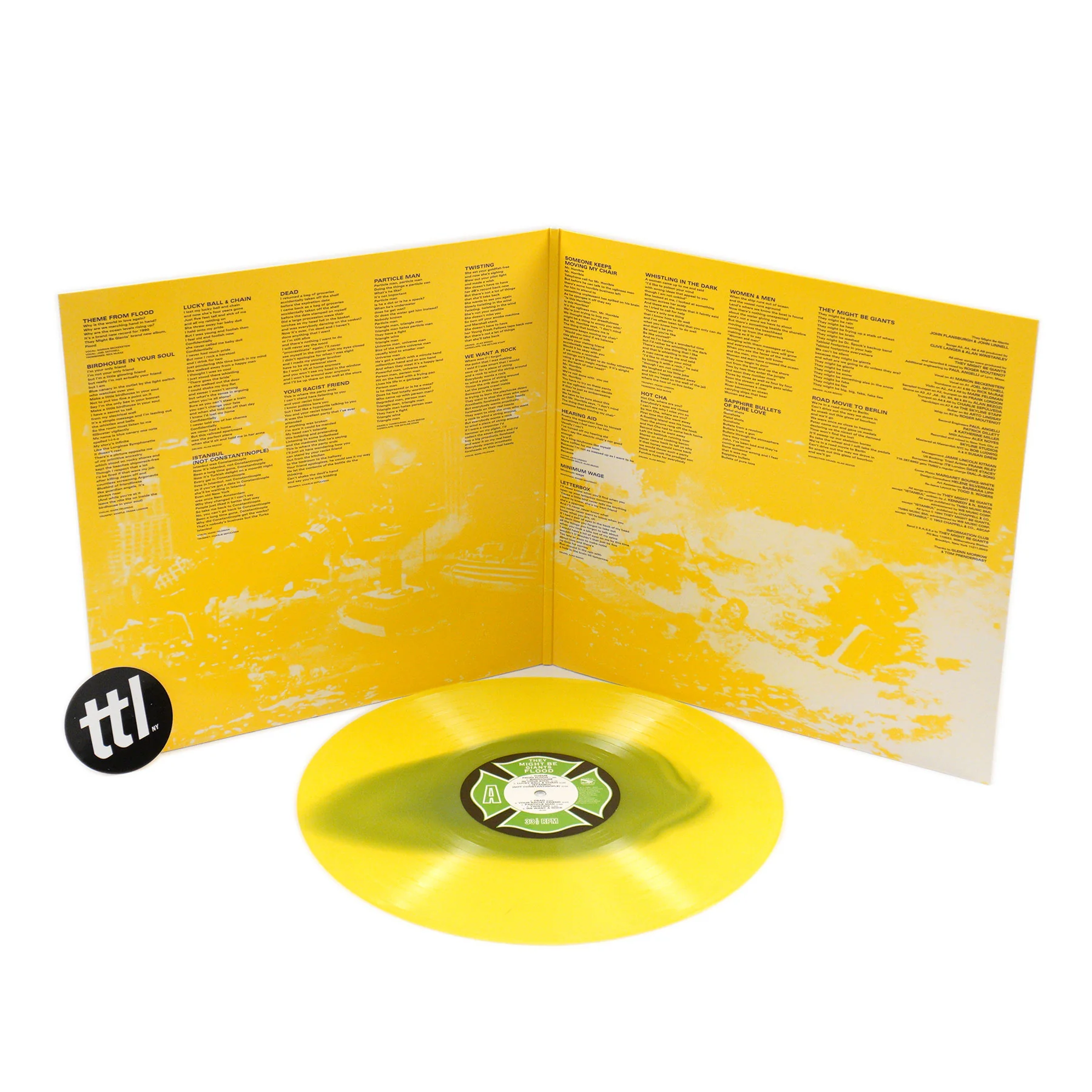 They Might Be Giants: Flood (180g, Colored Vinyl) Vinyl LP - Image 2