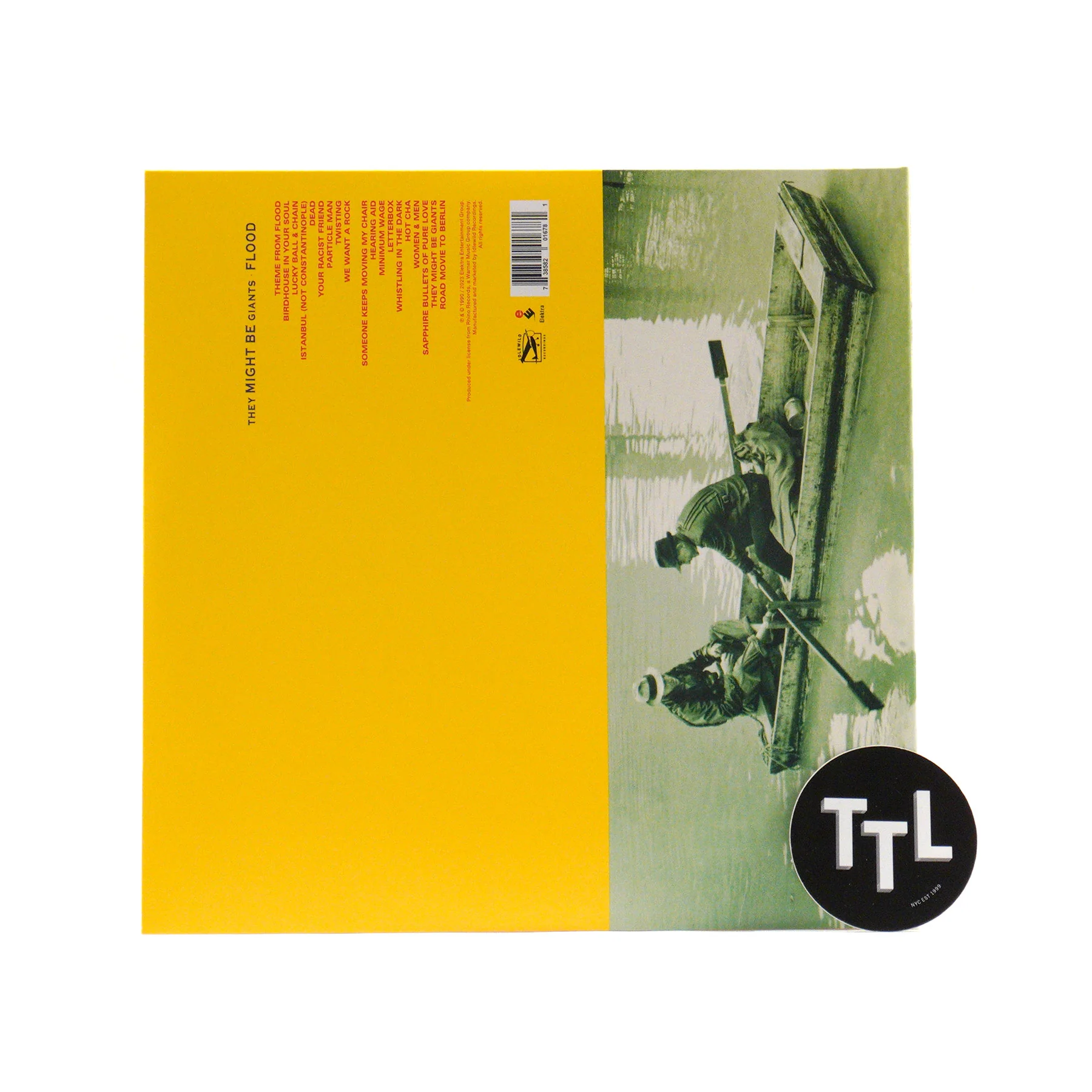 They Might Be Giants: Flood (180g, Colored Vinyl) Vinyl LP - Image 3