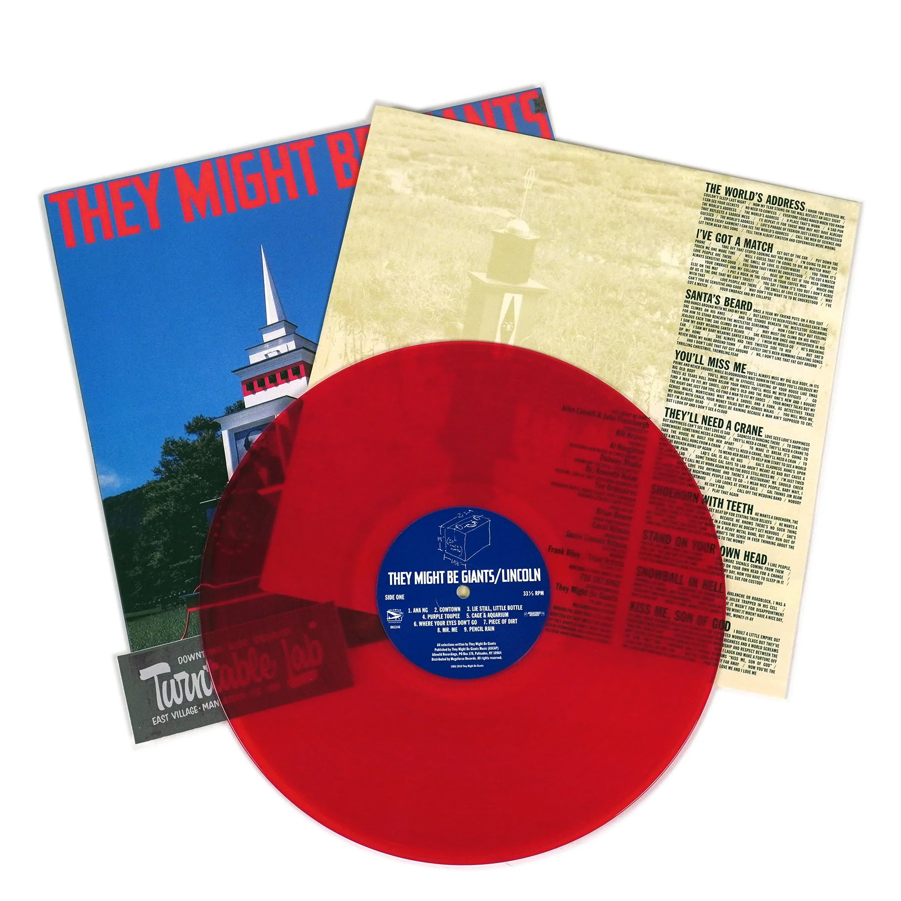 They Might Be Giants: Lincoln (180g, Colored Vinyl) Vinyl LP - Image 2