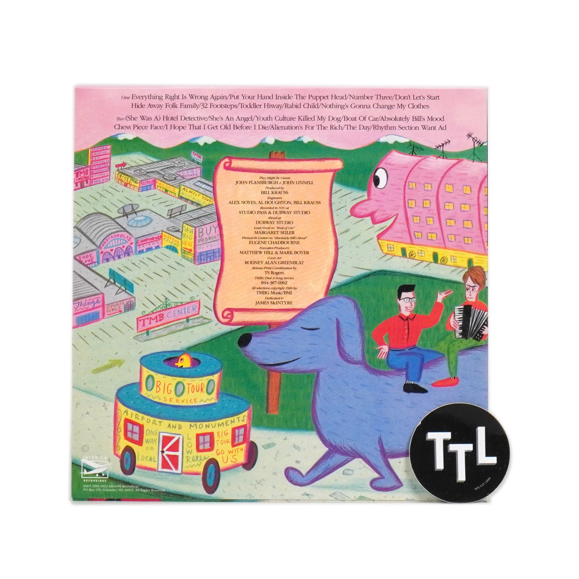 They Might Be Giants: They Might Be Giants (180g, Colored Vinyl) Vinyl LP - Image 3