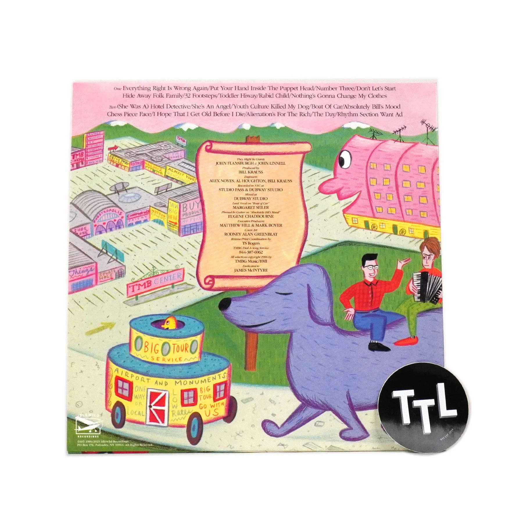 They Might Be Giants: They Might Be Giants (180g) Vinyl LP - Image 3