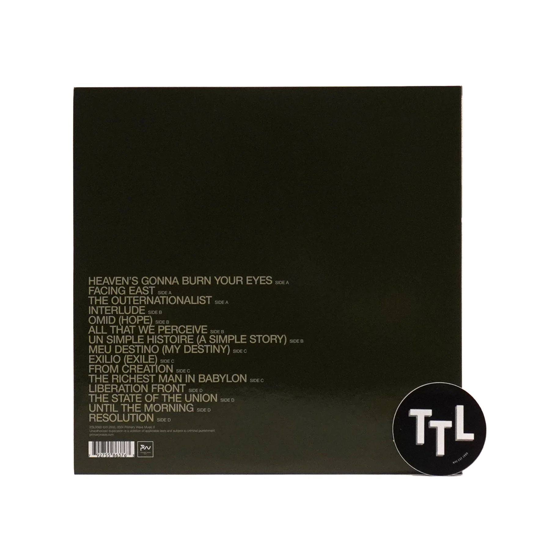 Thievery Corporation: The Richest Man In Babylon Vinyl 2LP - Image 3