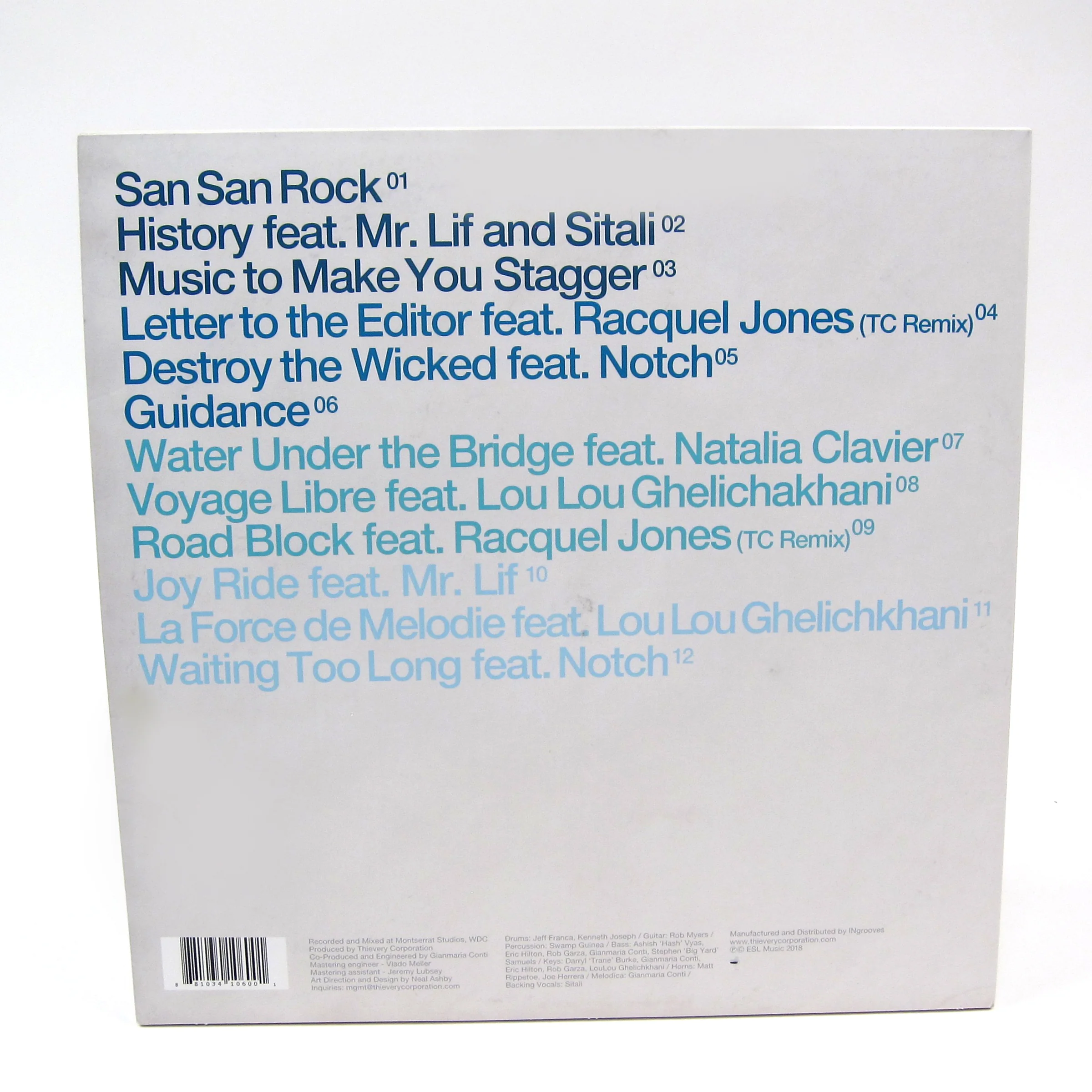 Thievery Corporation: Treasures From The Temple Vinyl 2LP - Image 3