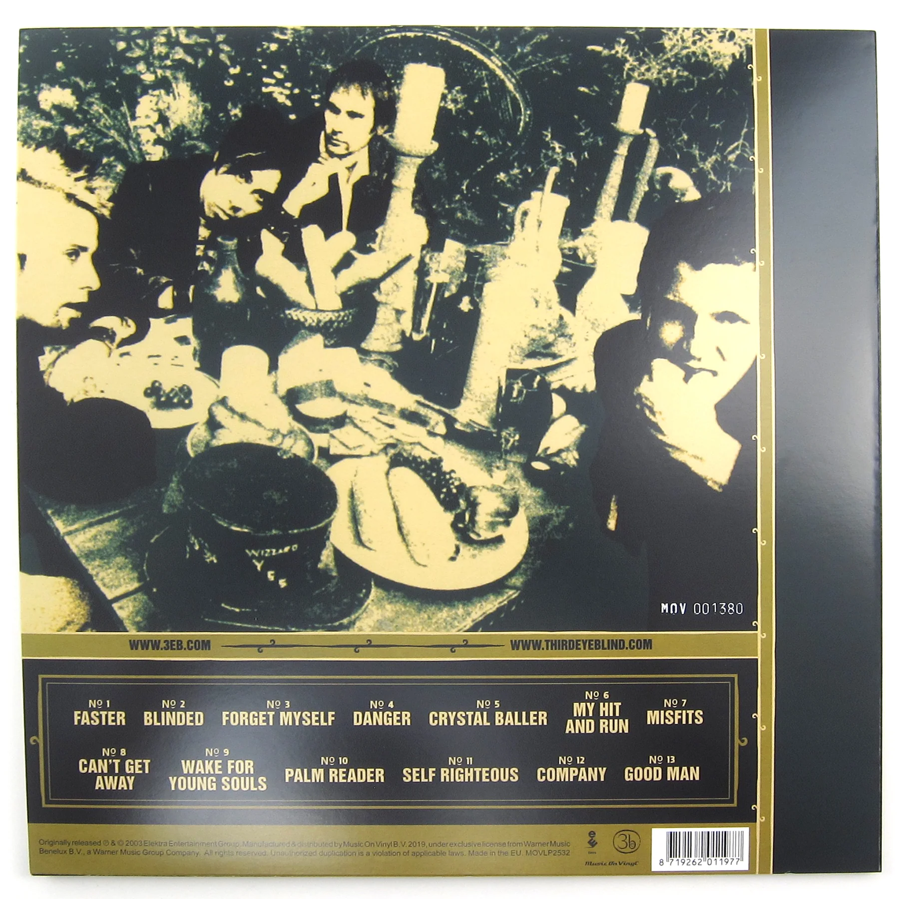 Third Eye Blind: Out Of The Vein (Music On Vinyl 180g Colored Vinyl) Vinyl 2LP - Image 3