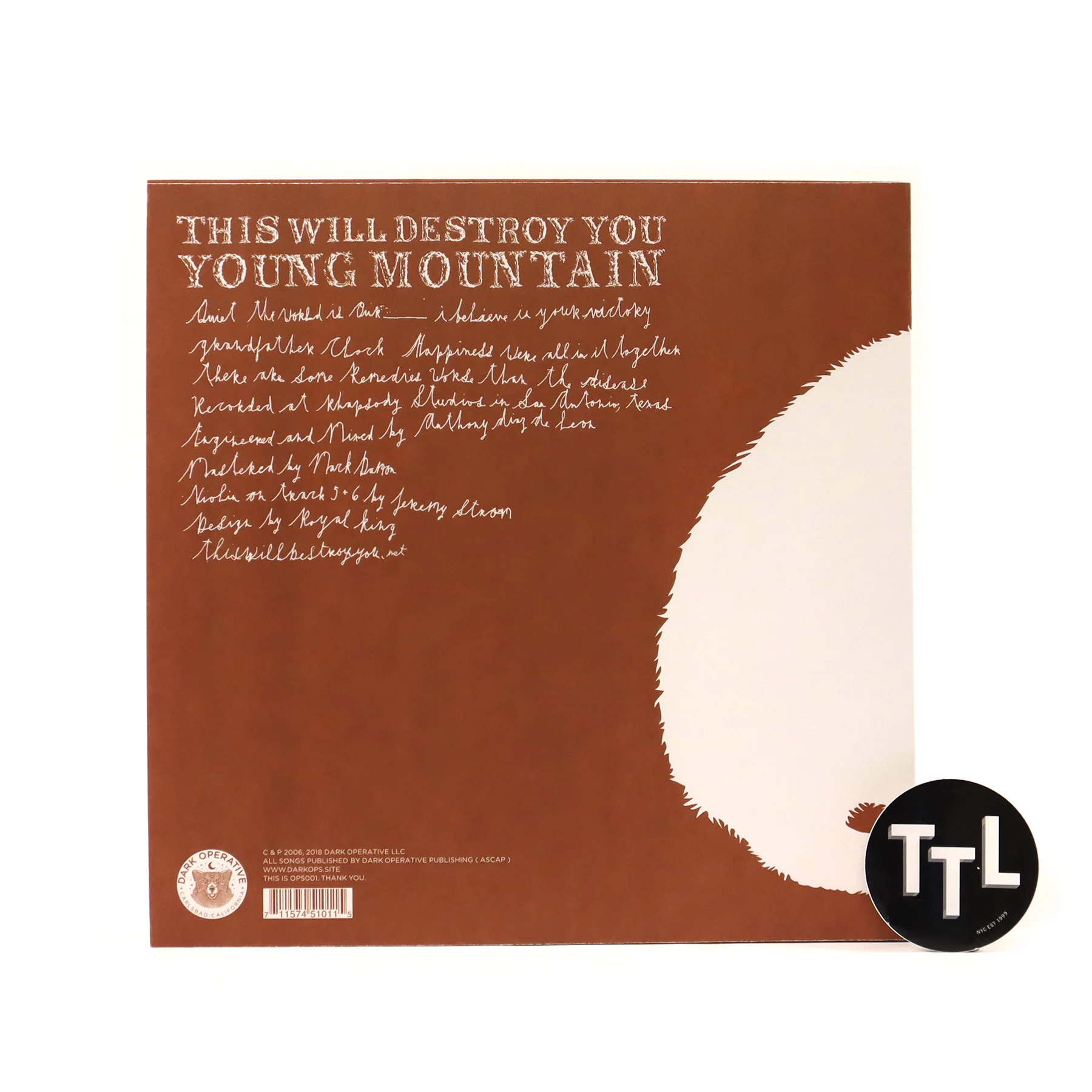 This Will Destroy You: Young Mountain (180g, Colored Vinyl) Vinyl LP - Image 3