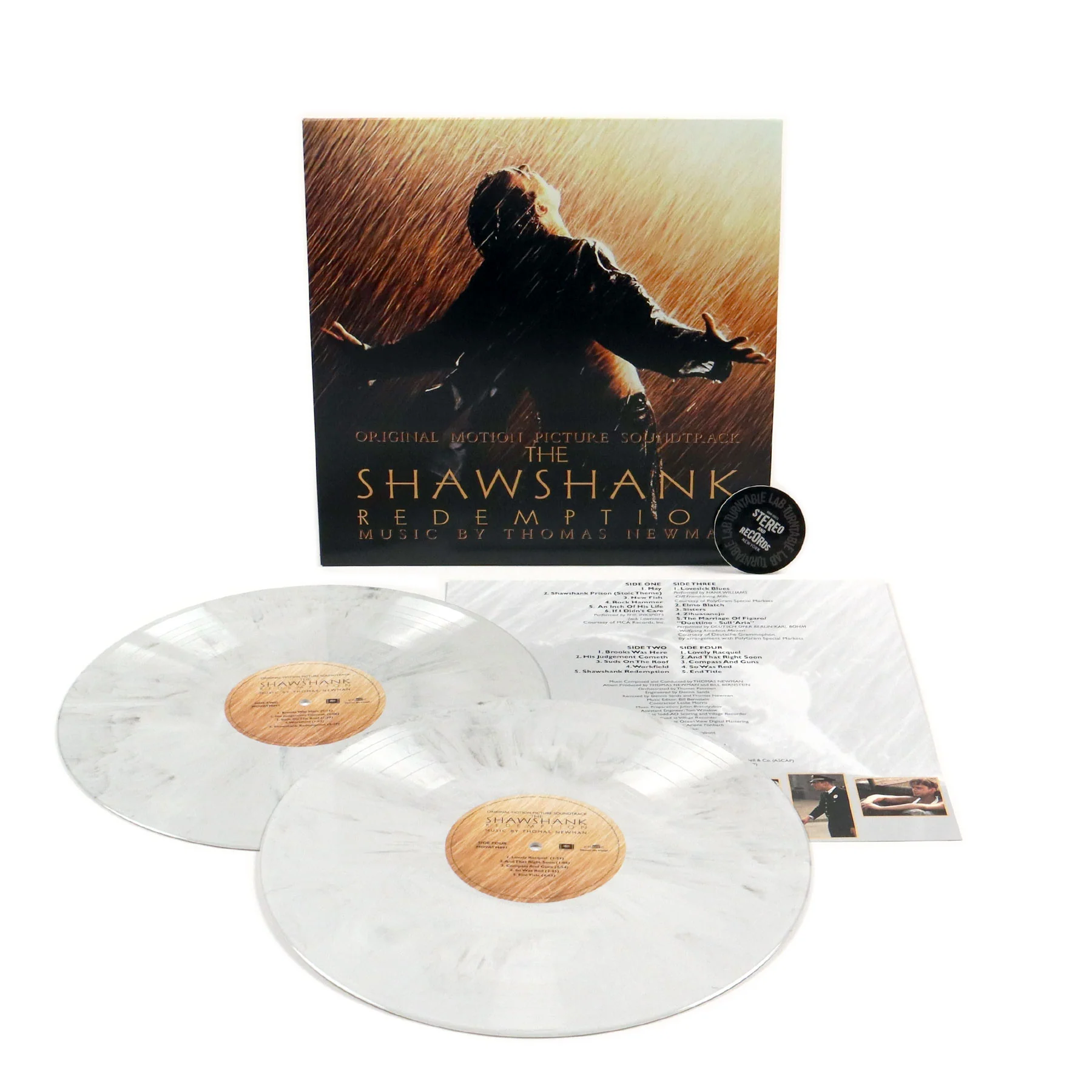 Thomas Newman: Shawshank Redemption Soundtrack (180g, Colored Vinyl) Vinyl 2LP - Image 2