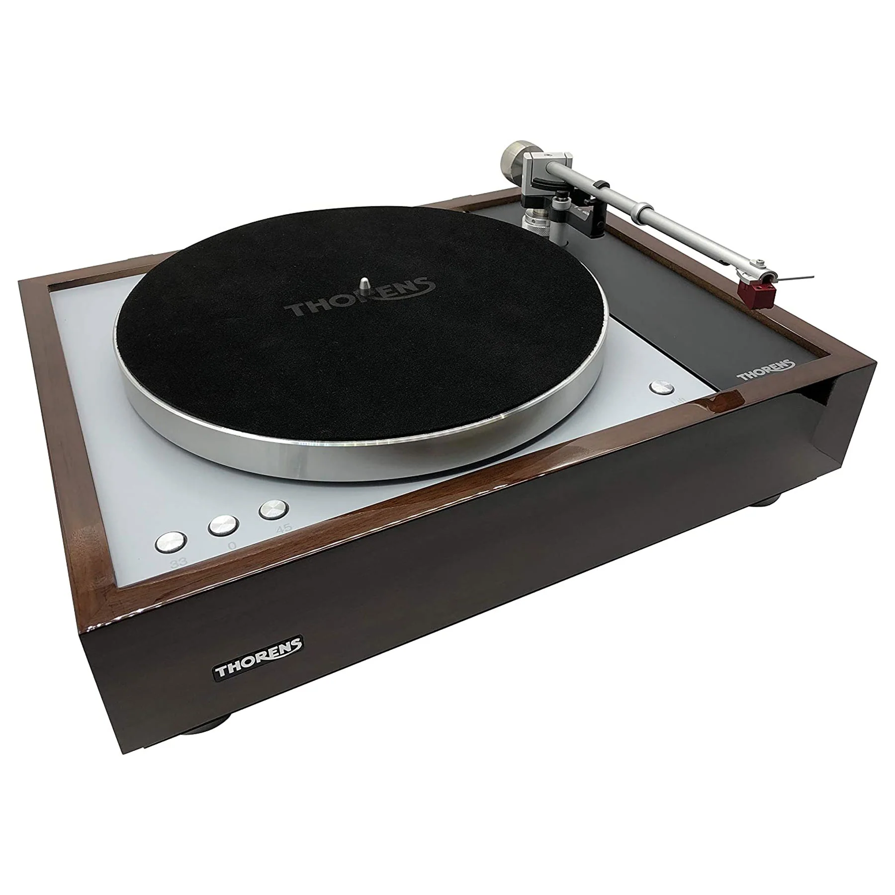 Thorens: Leather Record Mat - Black - Image 2