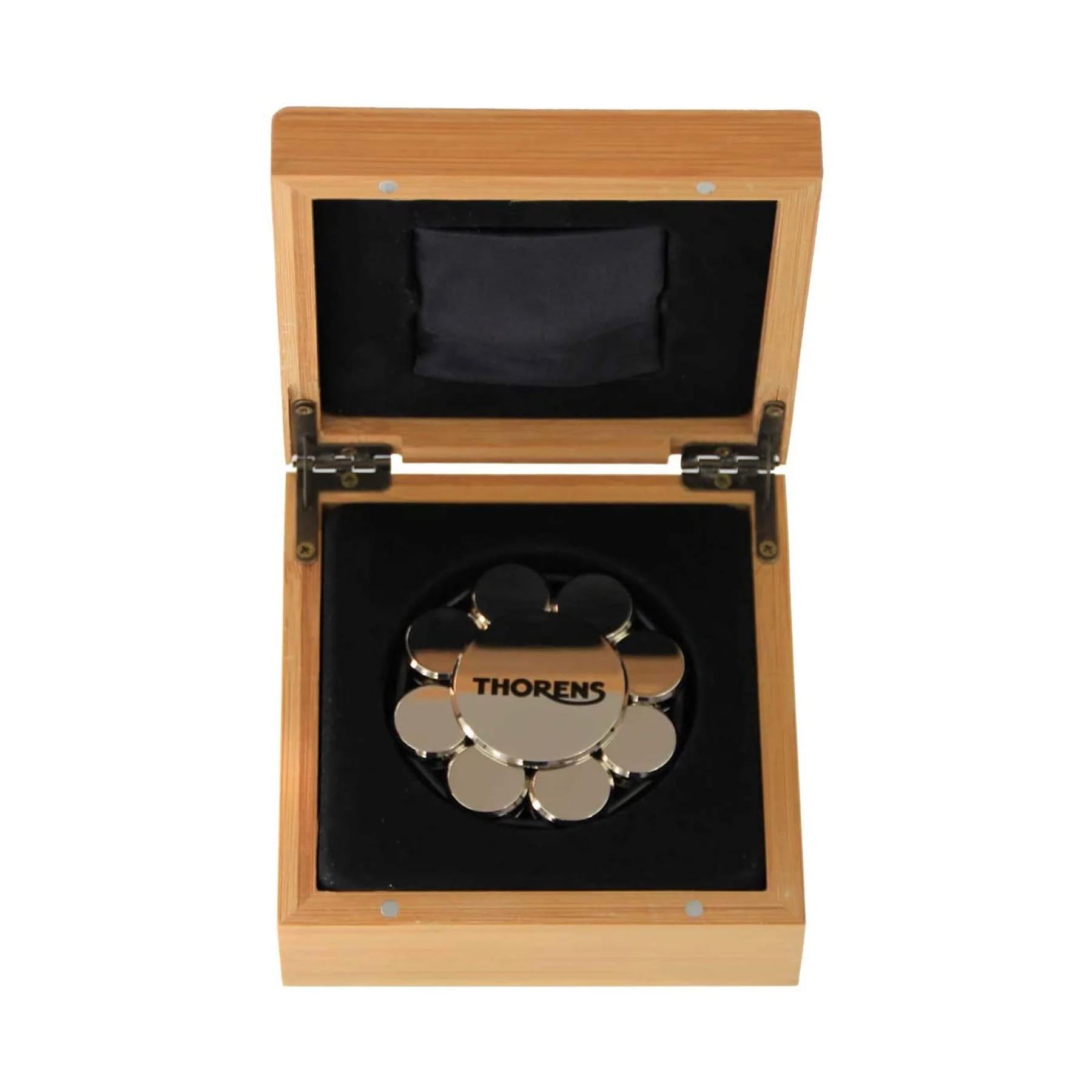 Thorens: Premium Turntable Record Stabilizer - Chrome - Image 3