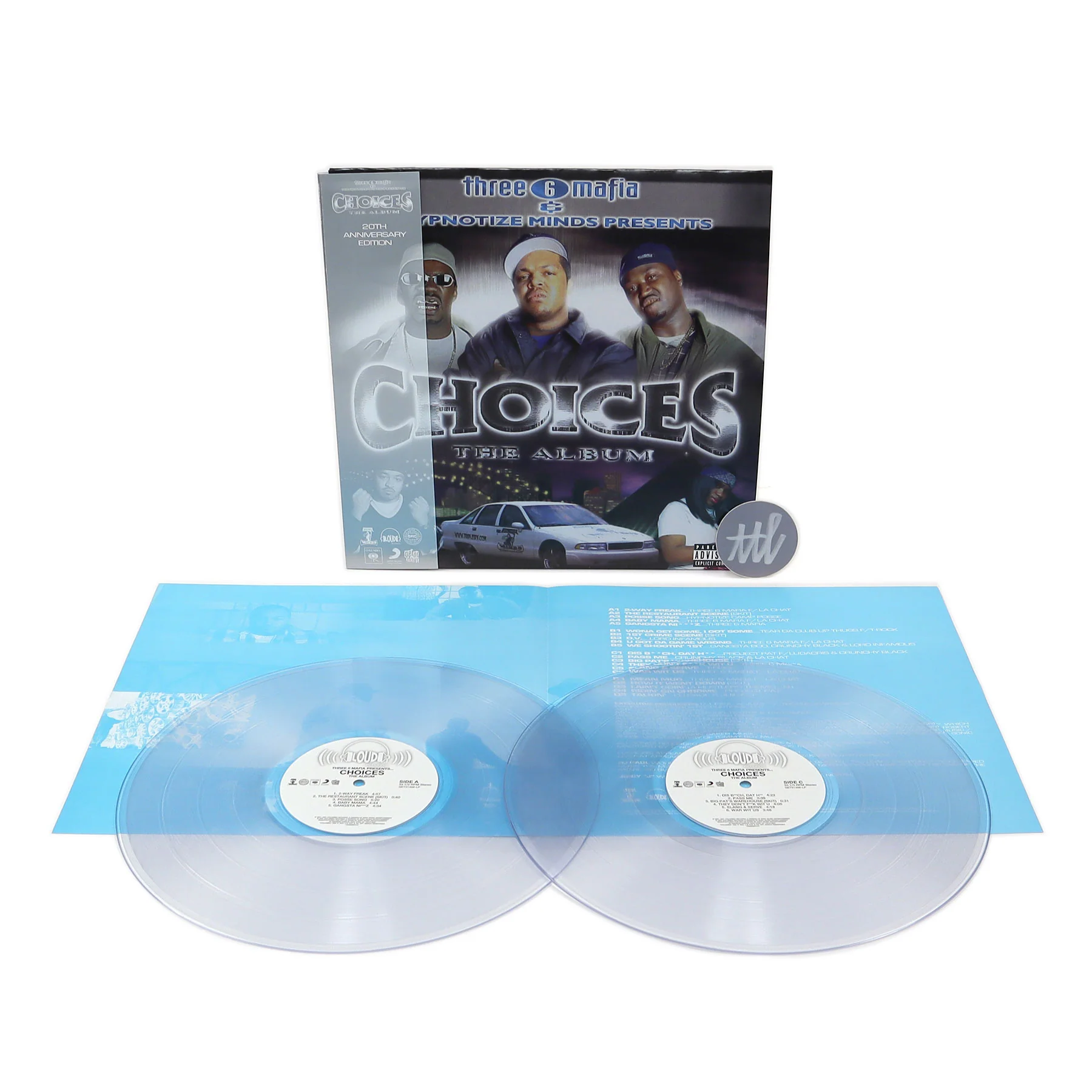 Three 6 Mafia: Choices - The Album (Colored Vinyl) Vinyl 2LP - Image 2
