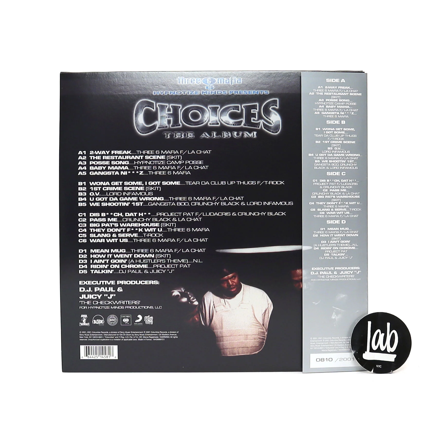 Three 6 Mafia: Choices - The Album (Colored Vinyl) Vinyl 2LP - Image 3