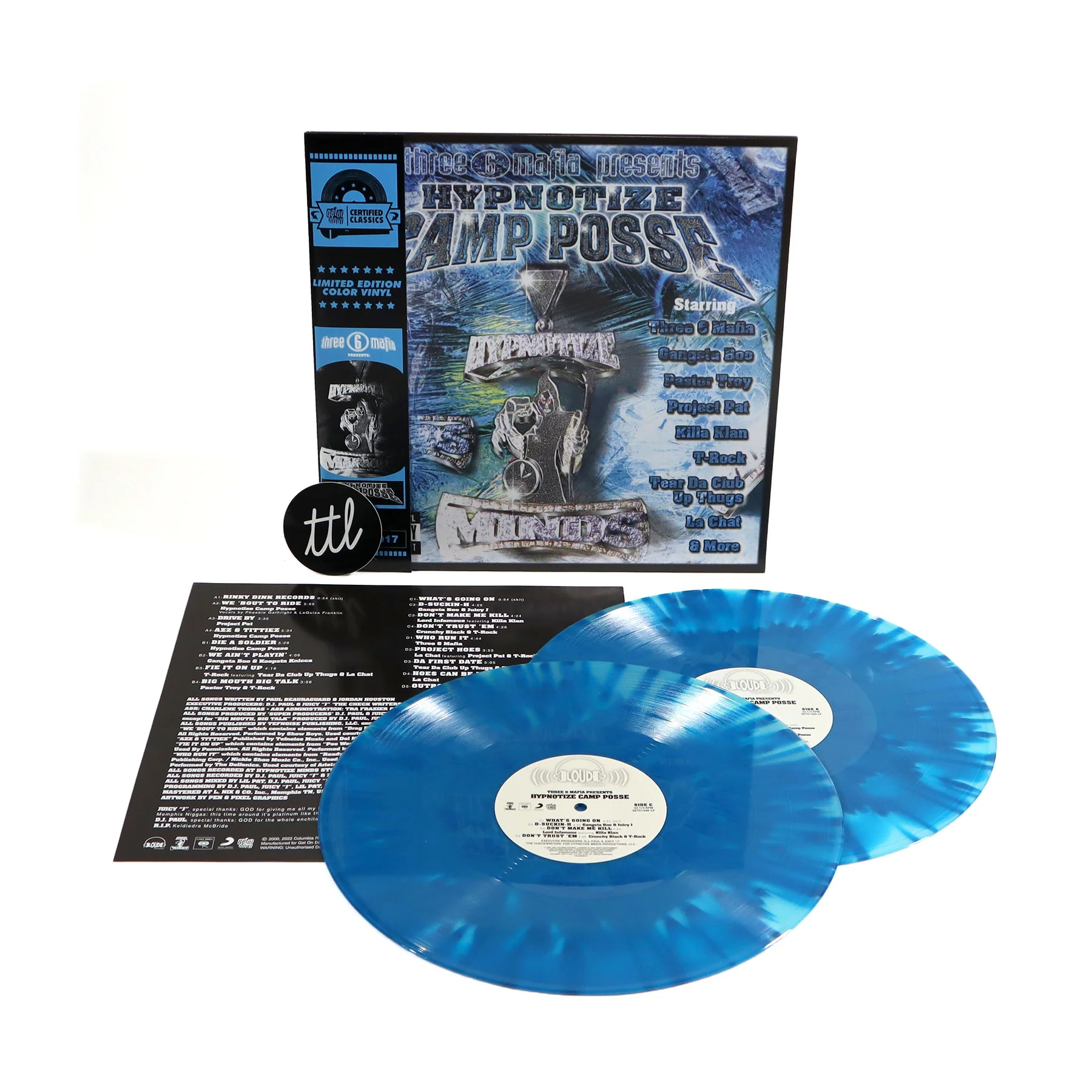 Three 6 Mafia: Hypnotize Camp Posse (Colored Vinyl) Vinyl 2LP - Image 2
