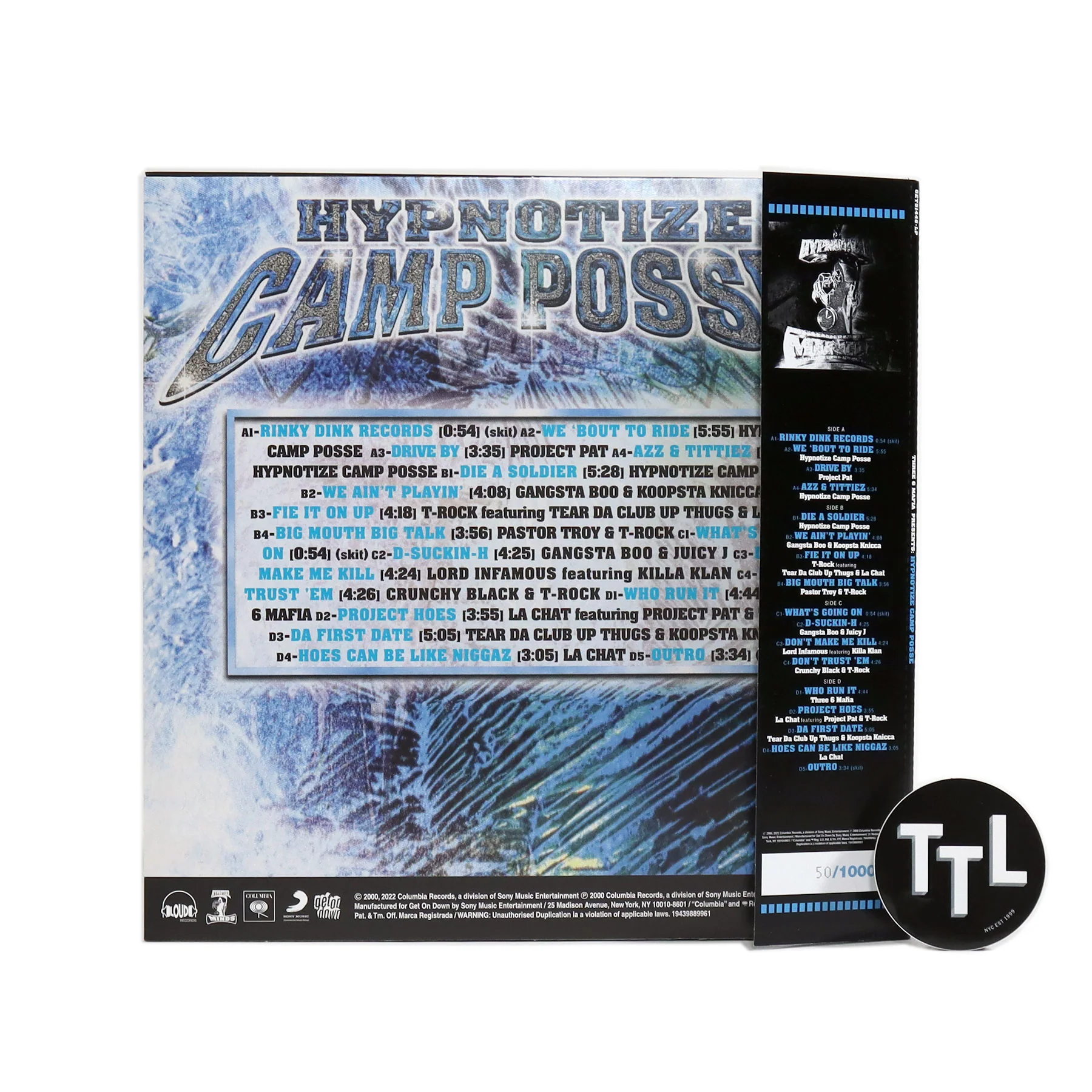 Three 6 Mafia: Hypnotize Camp Posse (Colored Vinyl) Vinyl 2LP - Image 3