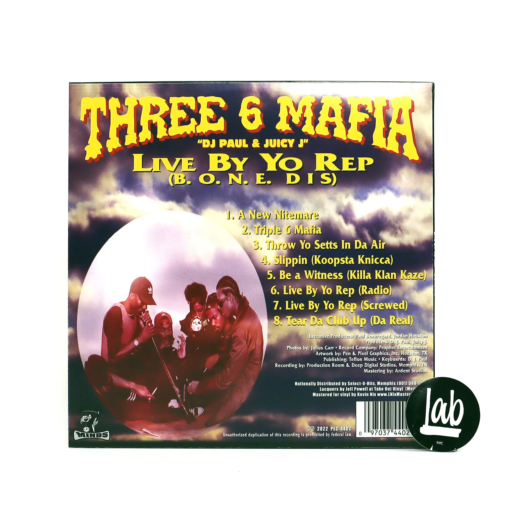 Three 6 Mafia: Live By Yo Rep (Colored Vinyl) Vinyl LP - Image 3