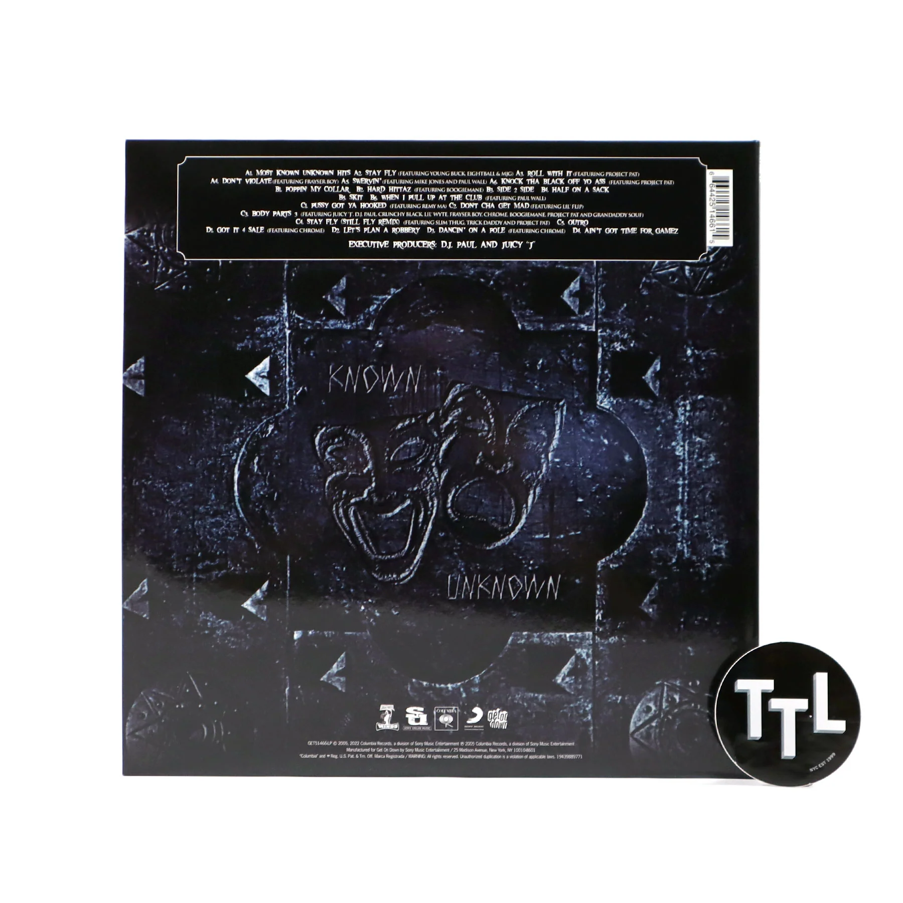 Three 6 Mafia: Most Known Unknown (Colored Vinyl) Vinyl 2LP - Image 3