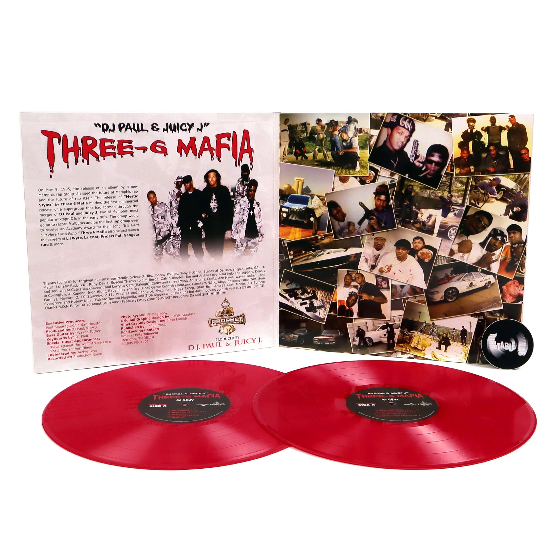 Three 6 Mafia: Mystic Stylez - 20th Anniversary Edition (Colored Vinyl) Vinyl 2LP - Image 2